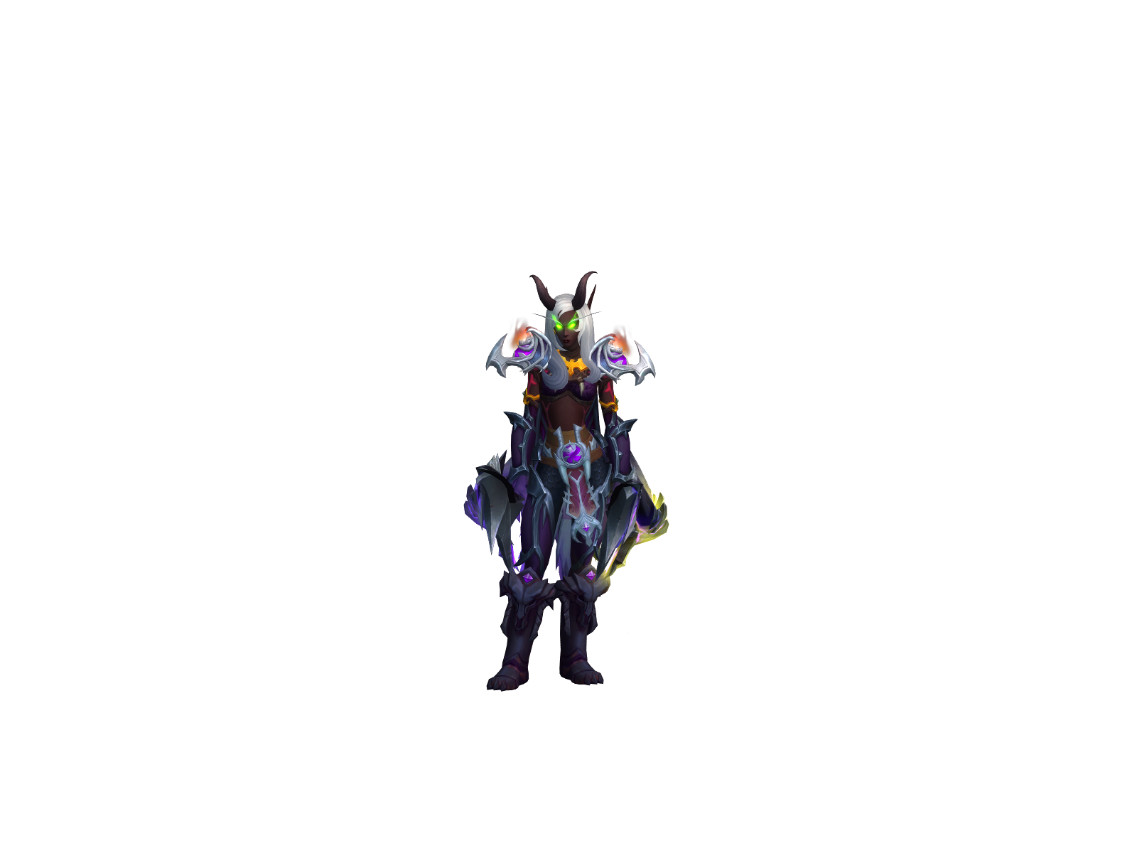 Murcielhell 3D character render