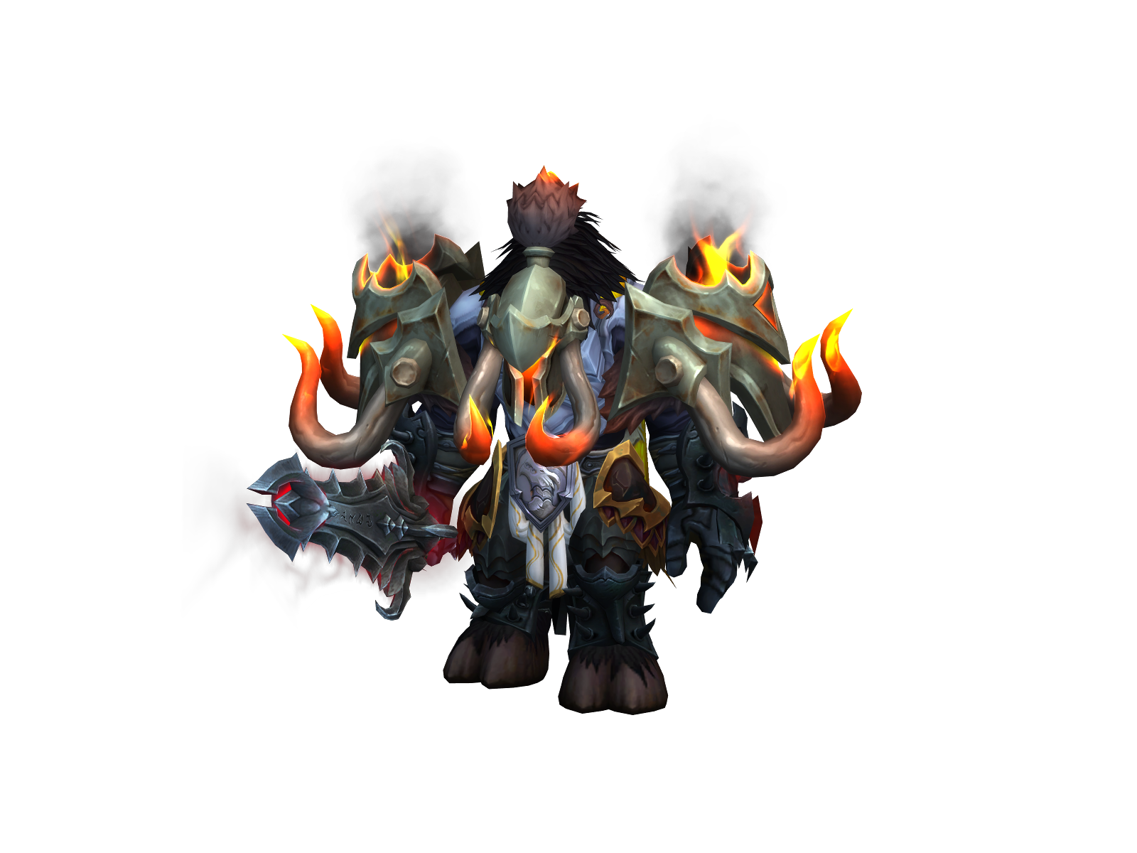Tharvak 3D character render