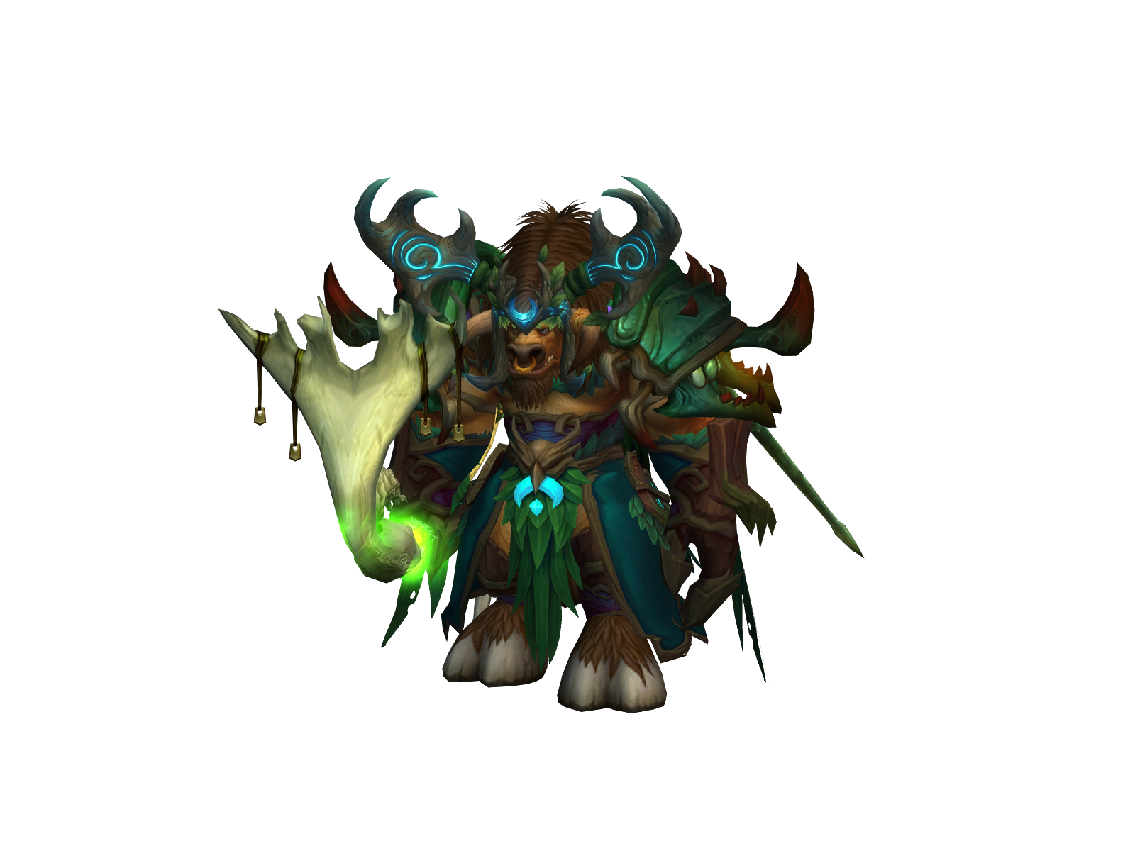 Dafed 3D character render