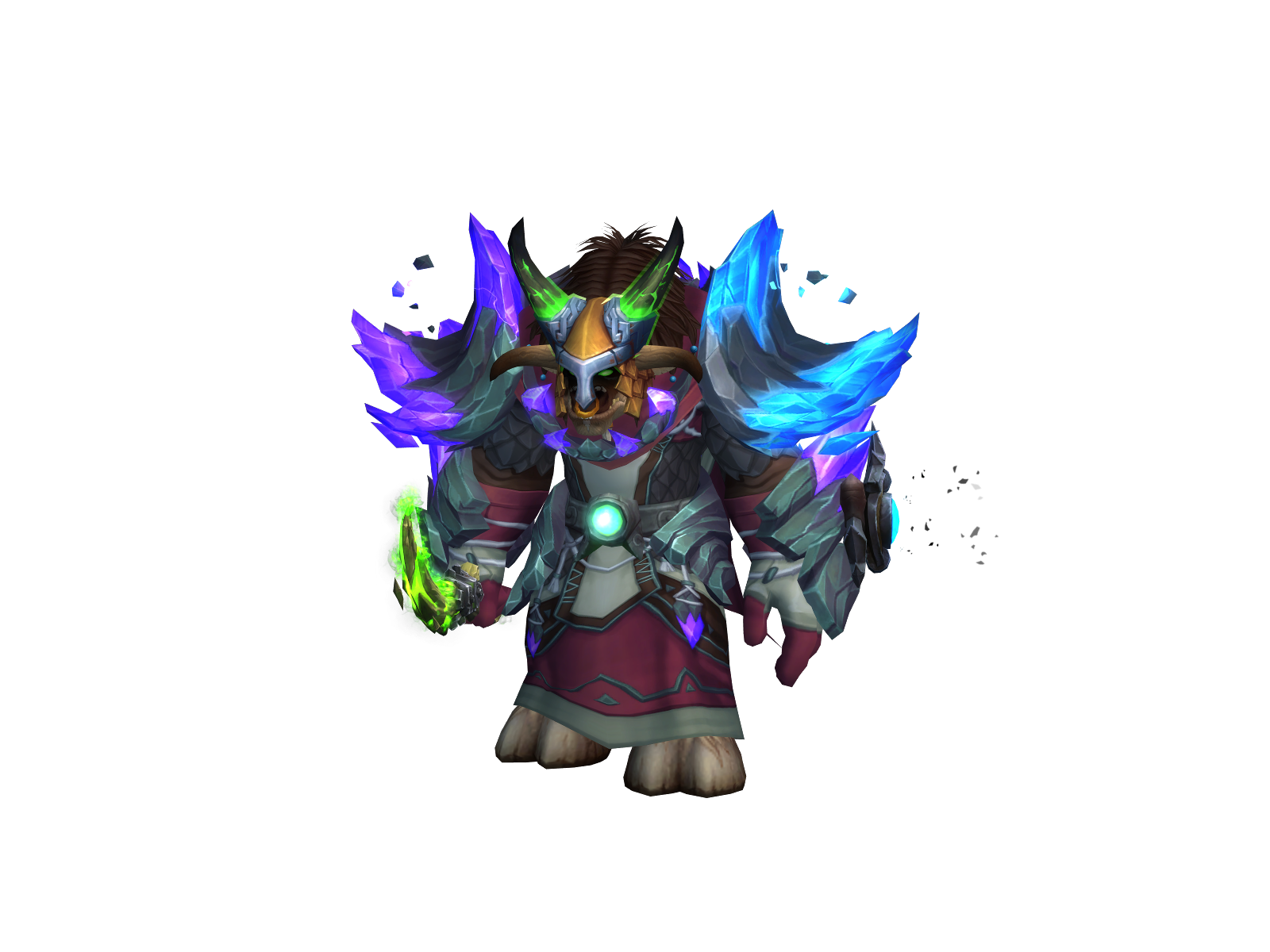 Rabur 3D character render