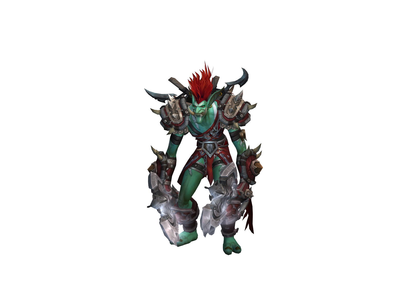 Gerzak 3D character render