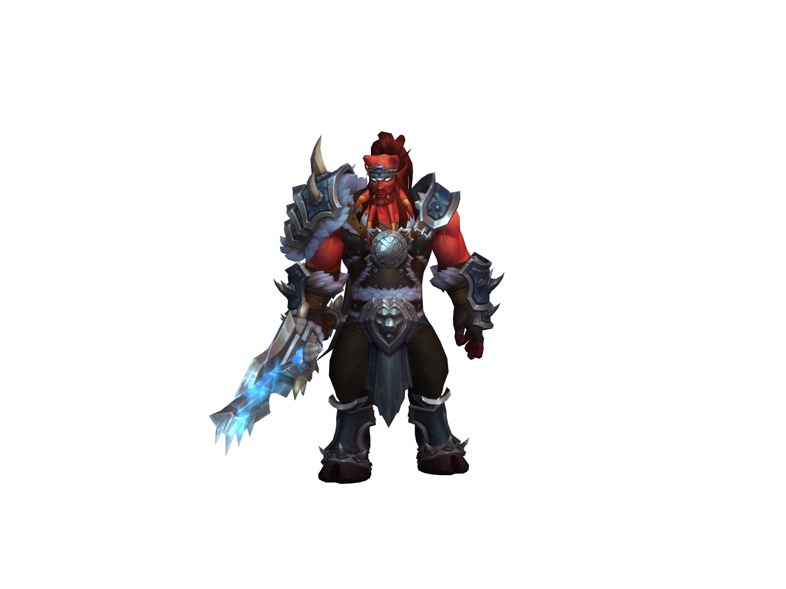 Raphaël 3D character render