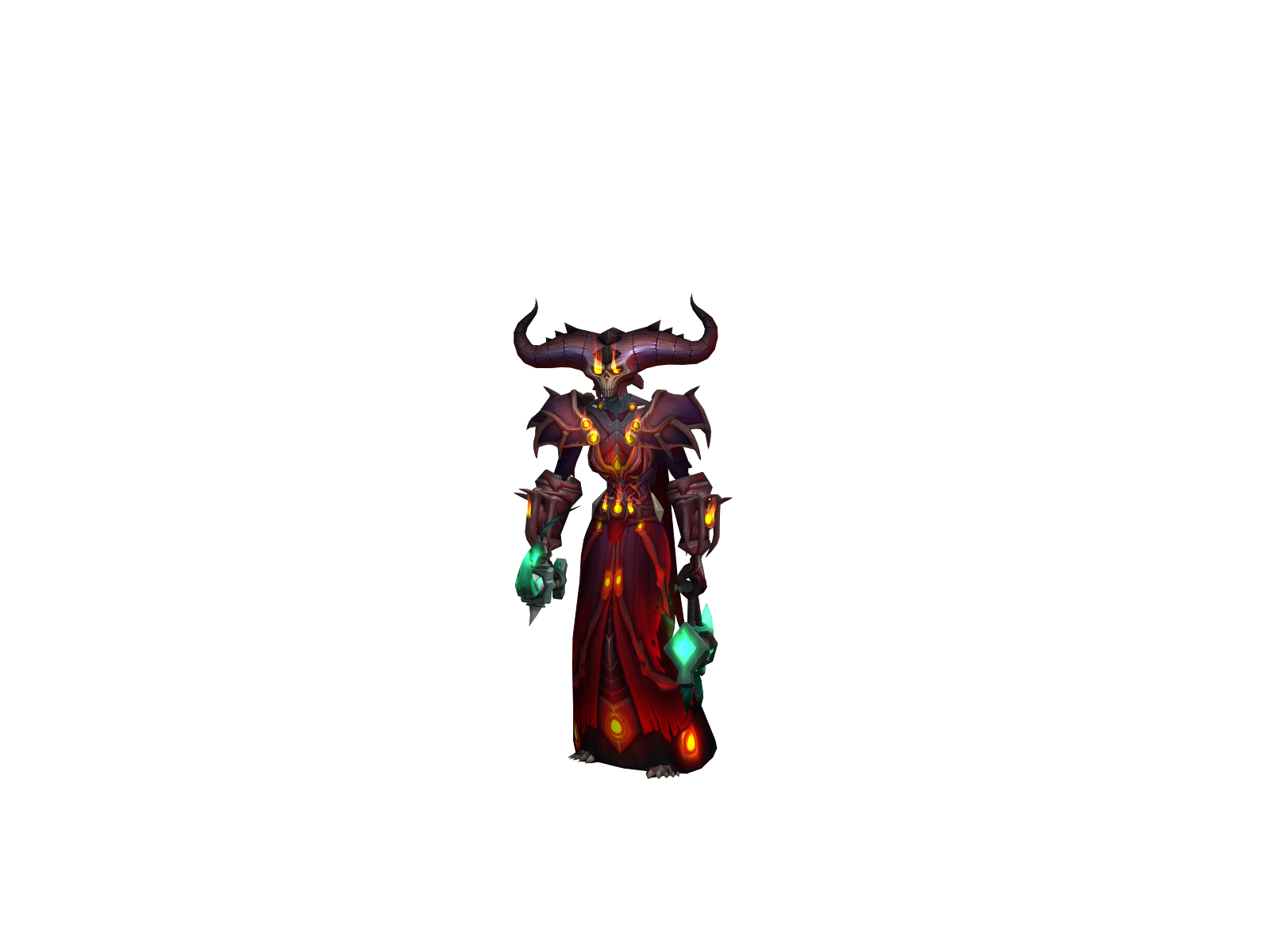 Necromantra 3D character render
