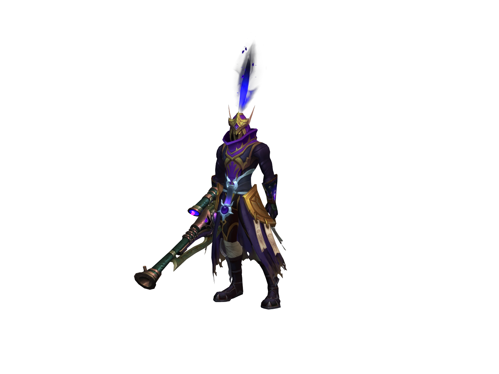 Corhvus 3D character render