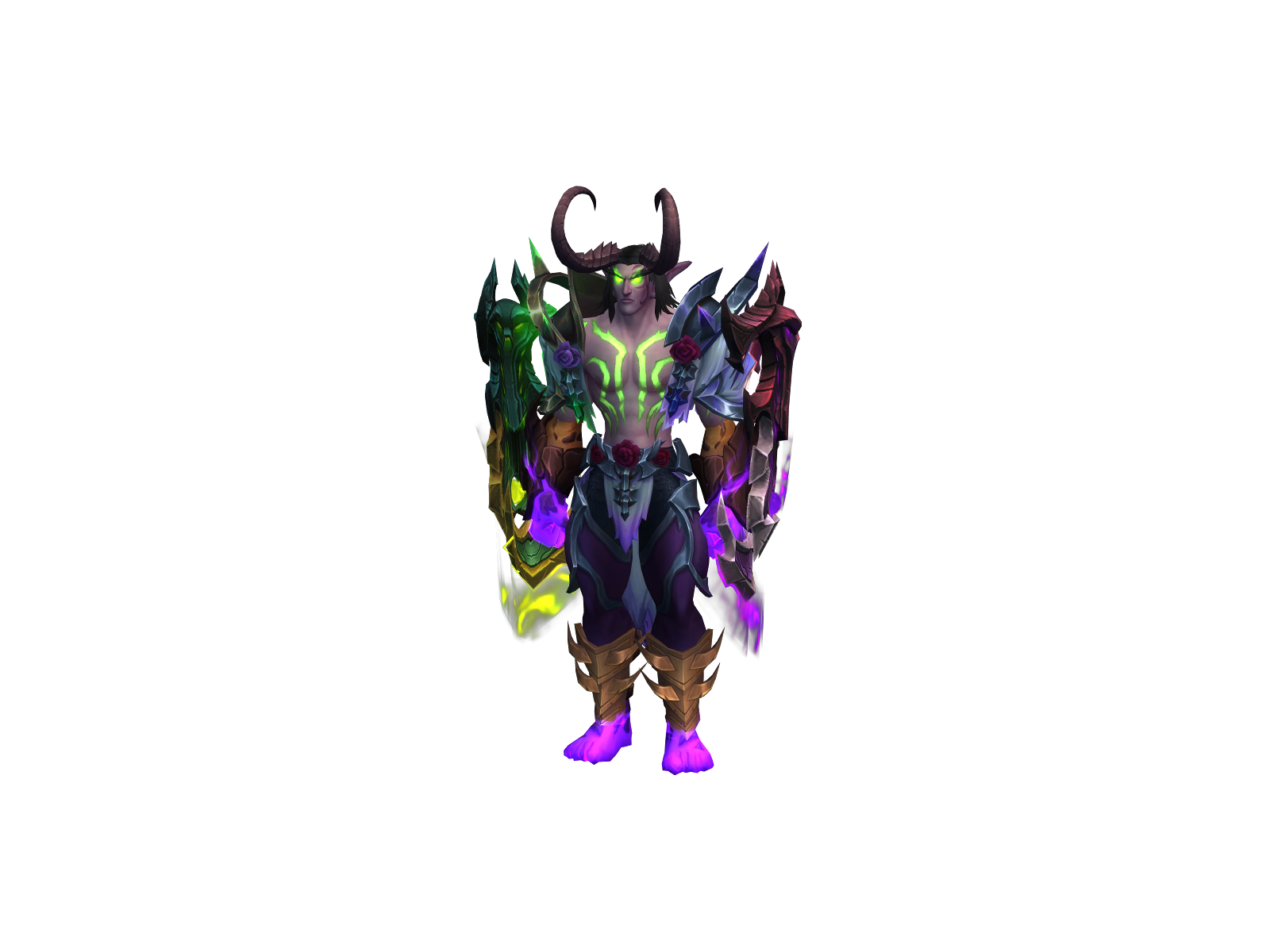 Eleären 3D character render