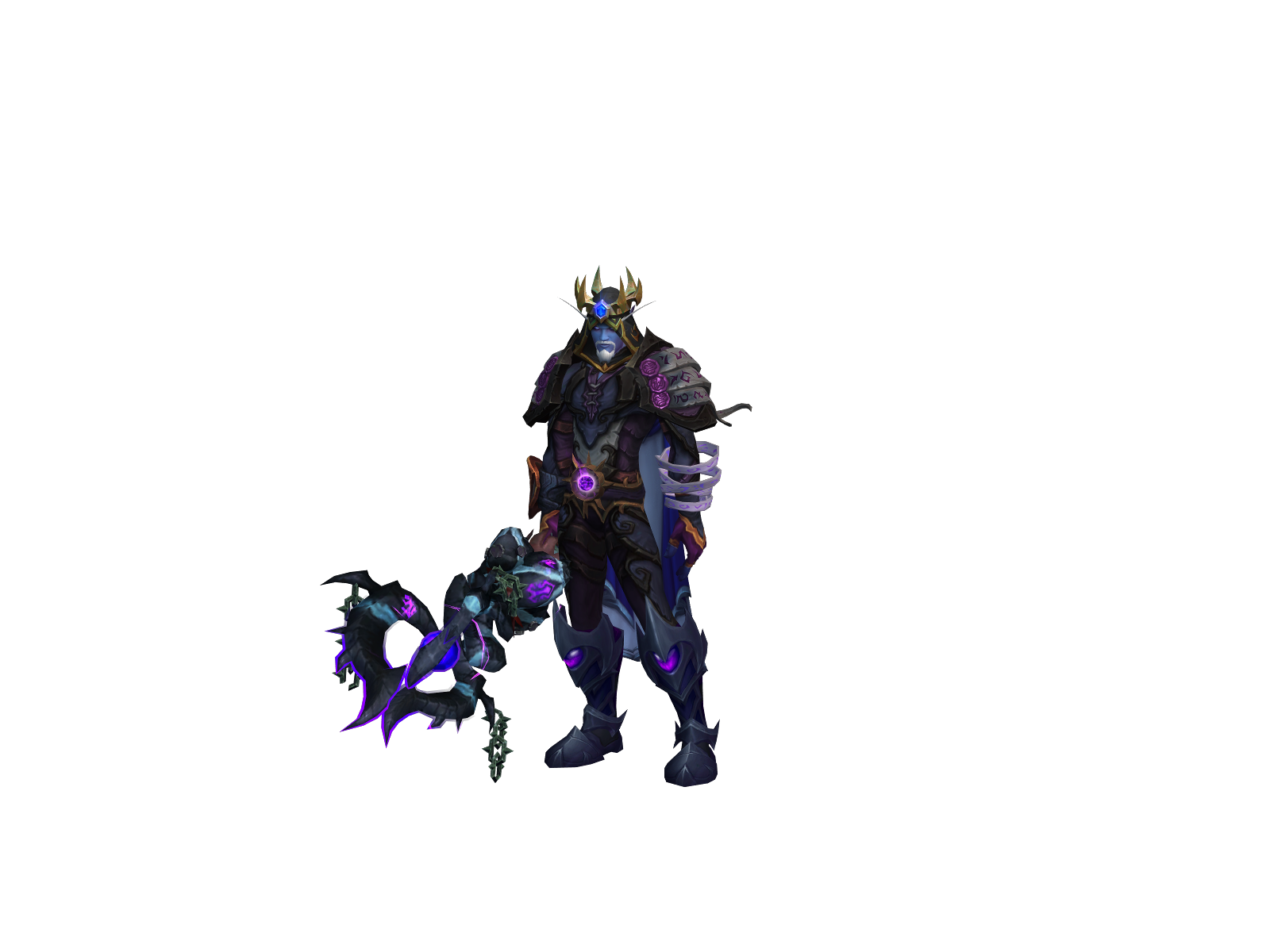 Ignumbra 3D character render
