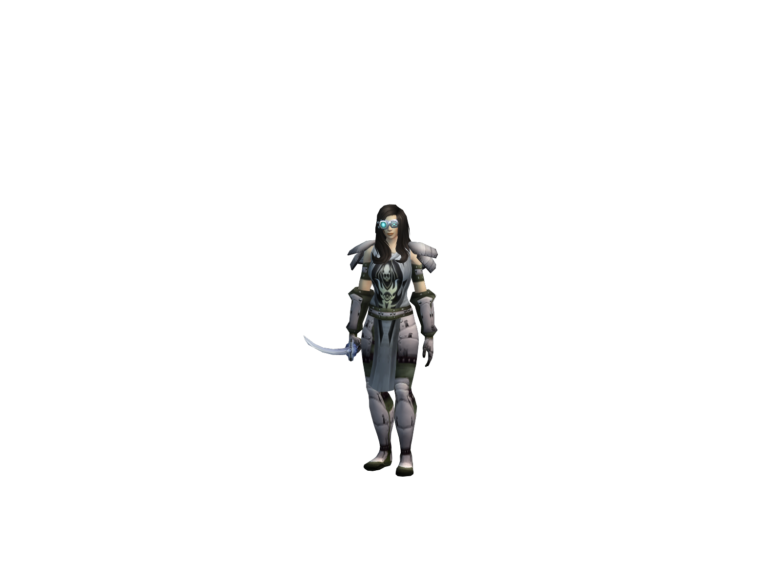 Lokiÿ 3D character render