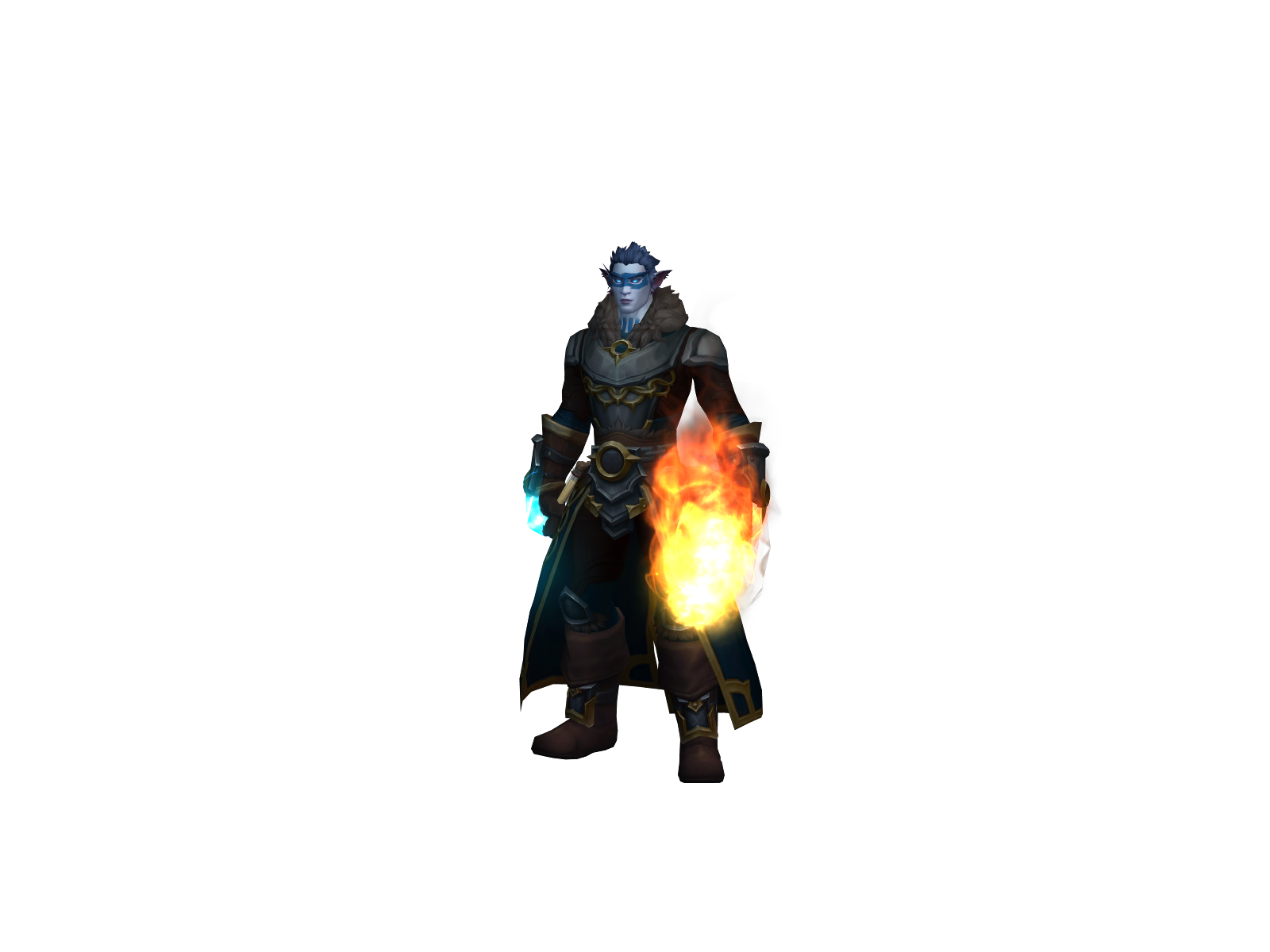 Aceth 3D character render