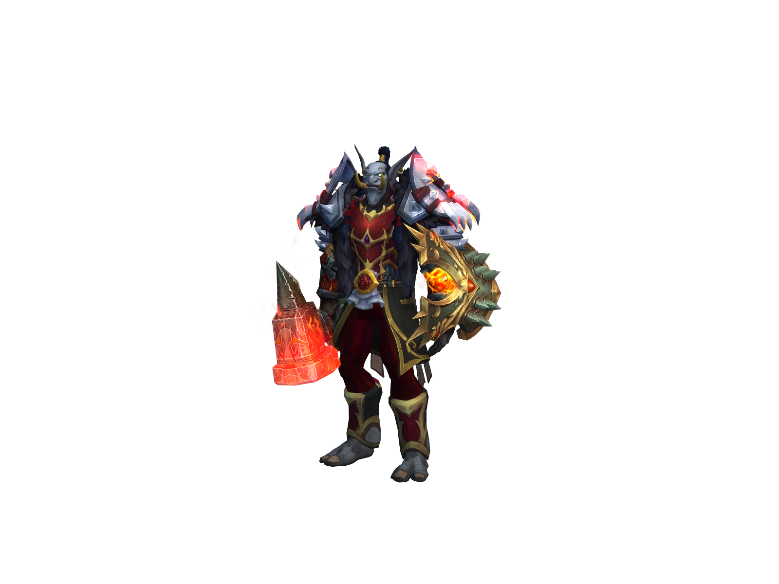 Benzelele 3D character render