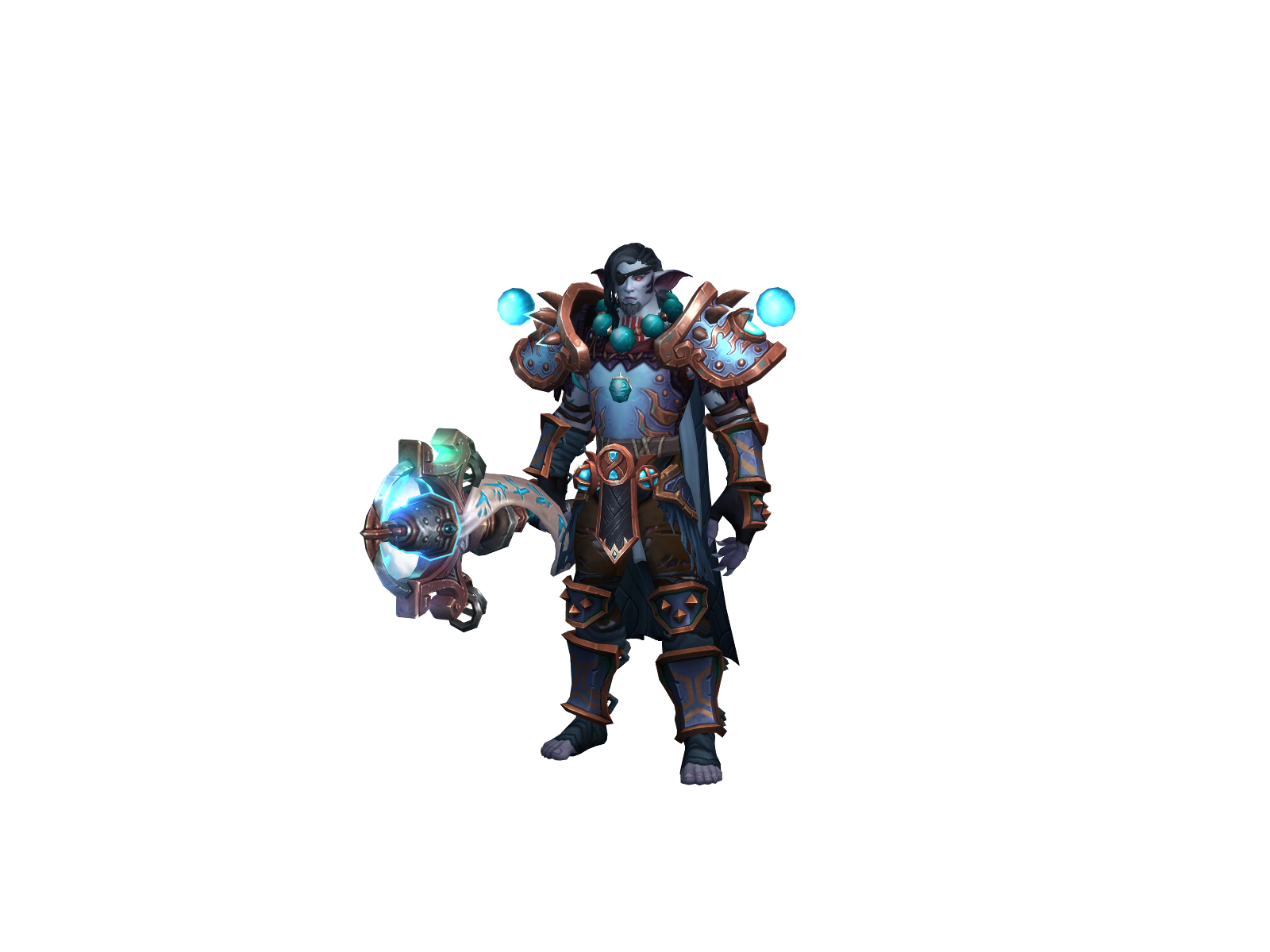 Nodachain 3D character render