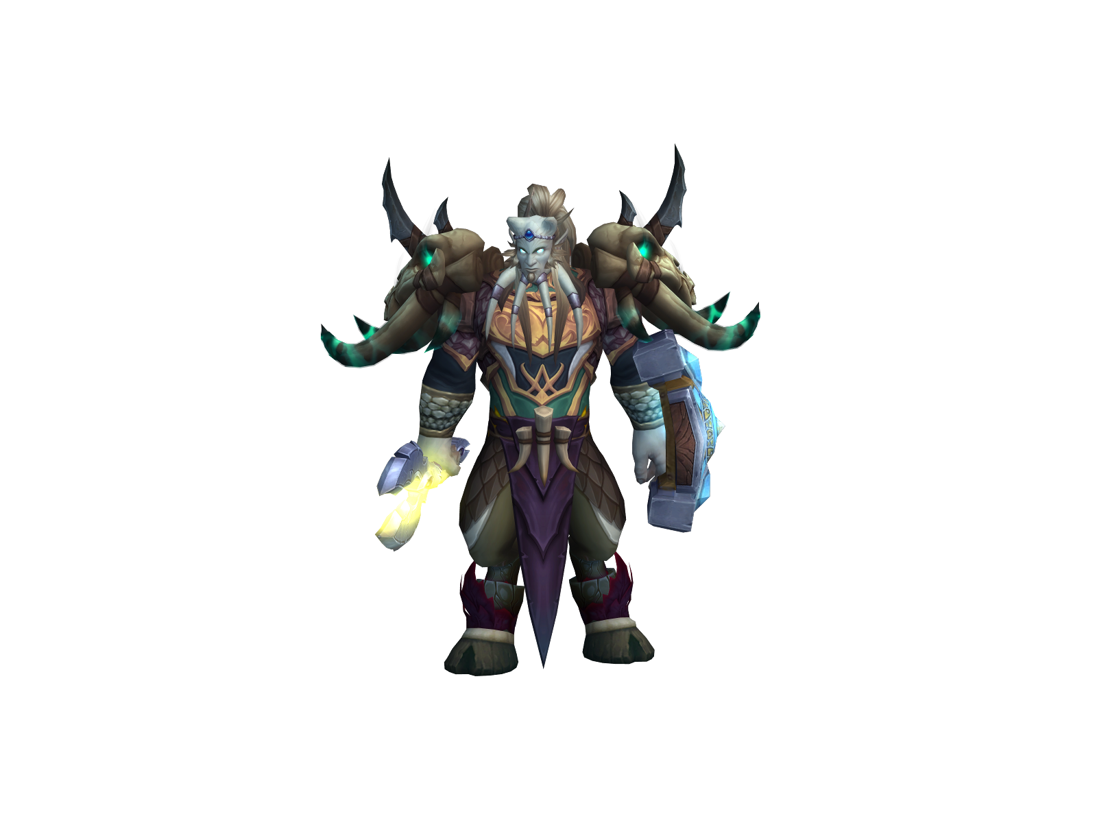 Cancrbero 3D character render