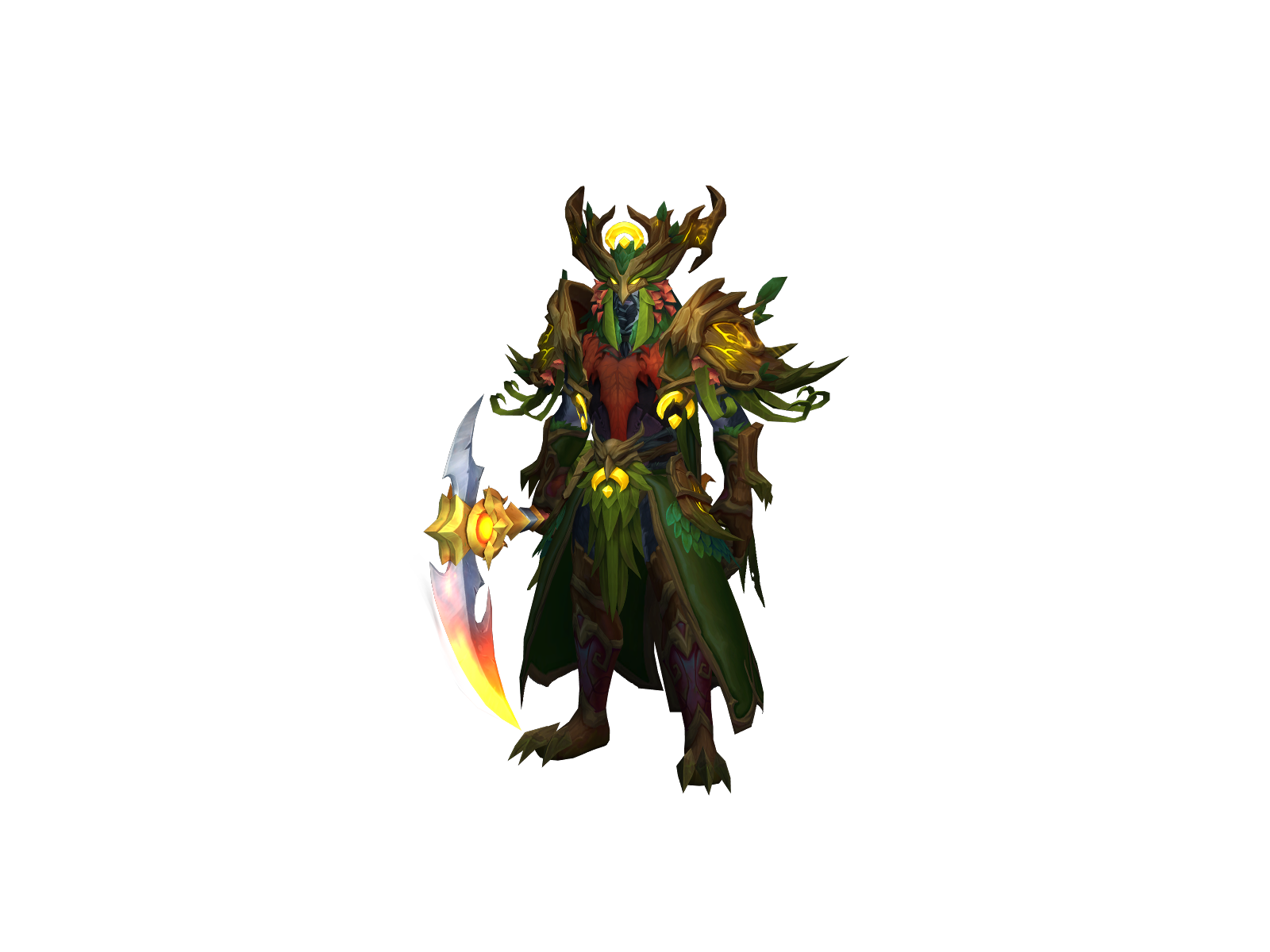 Luciferin 3D character render