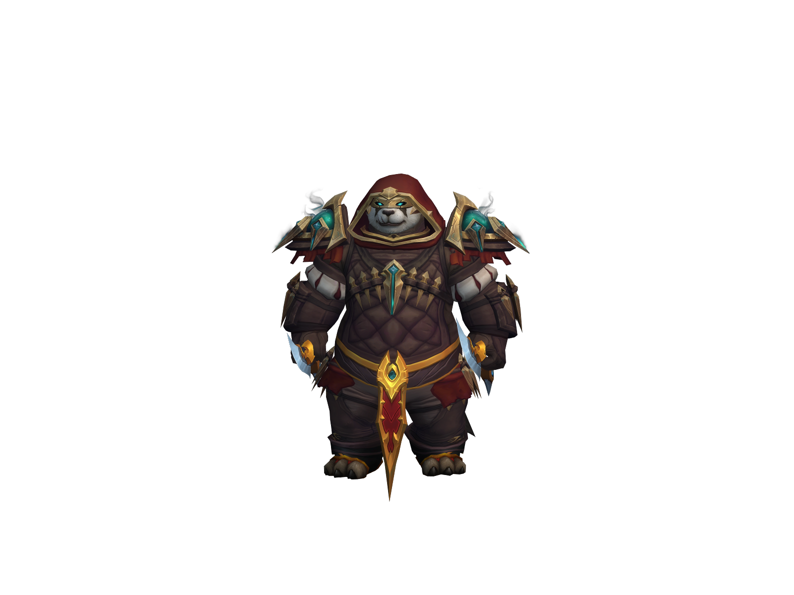 Bamboo 3D character render
