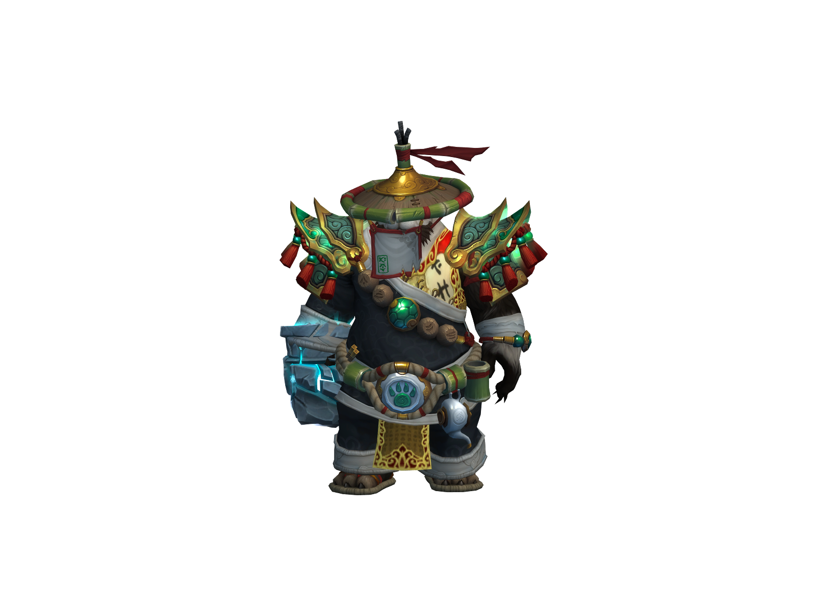 Bachirã 3D character render