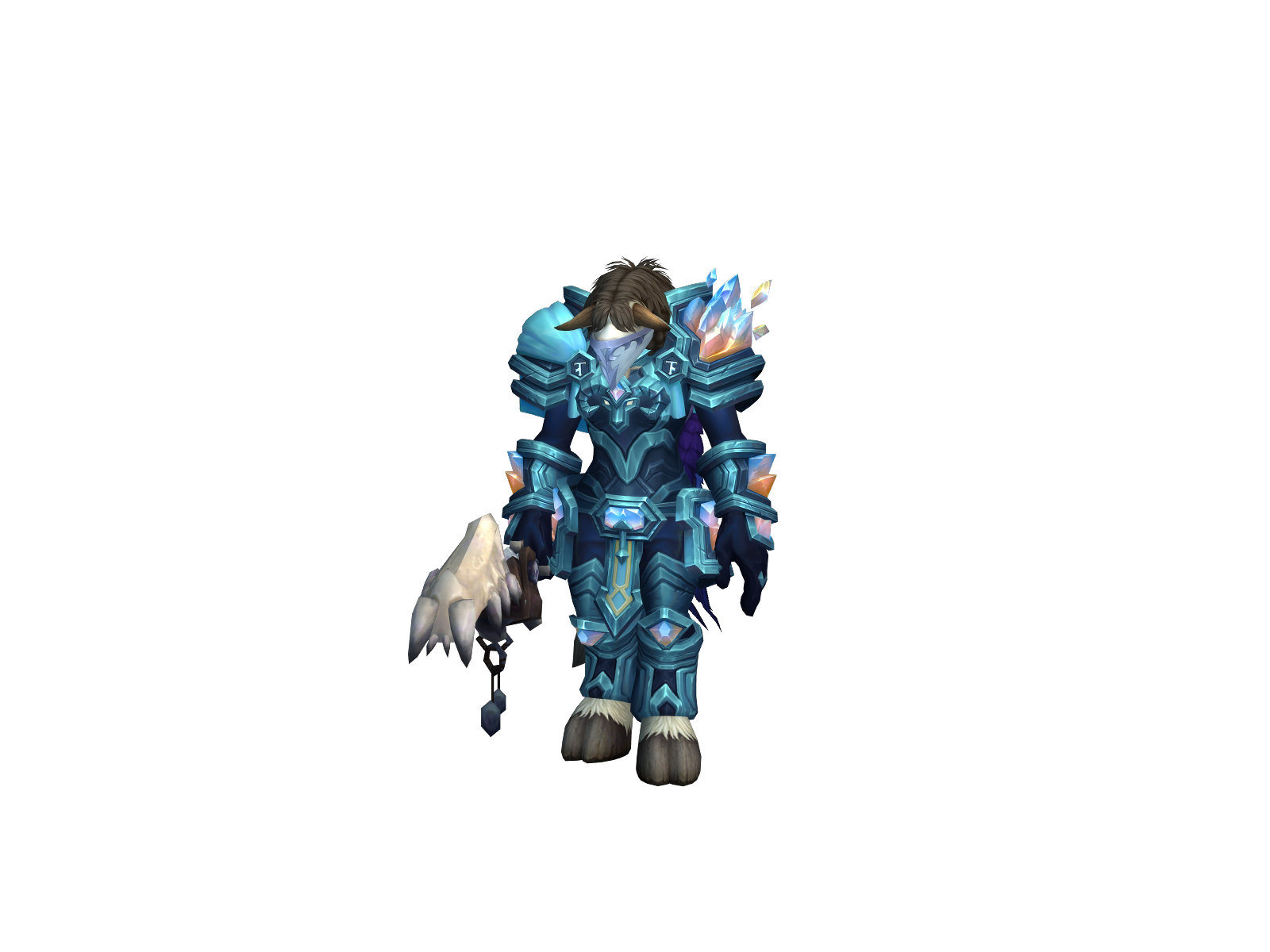 Drudeila 3D character render
