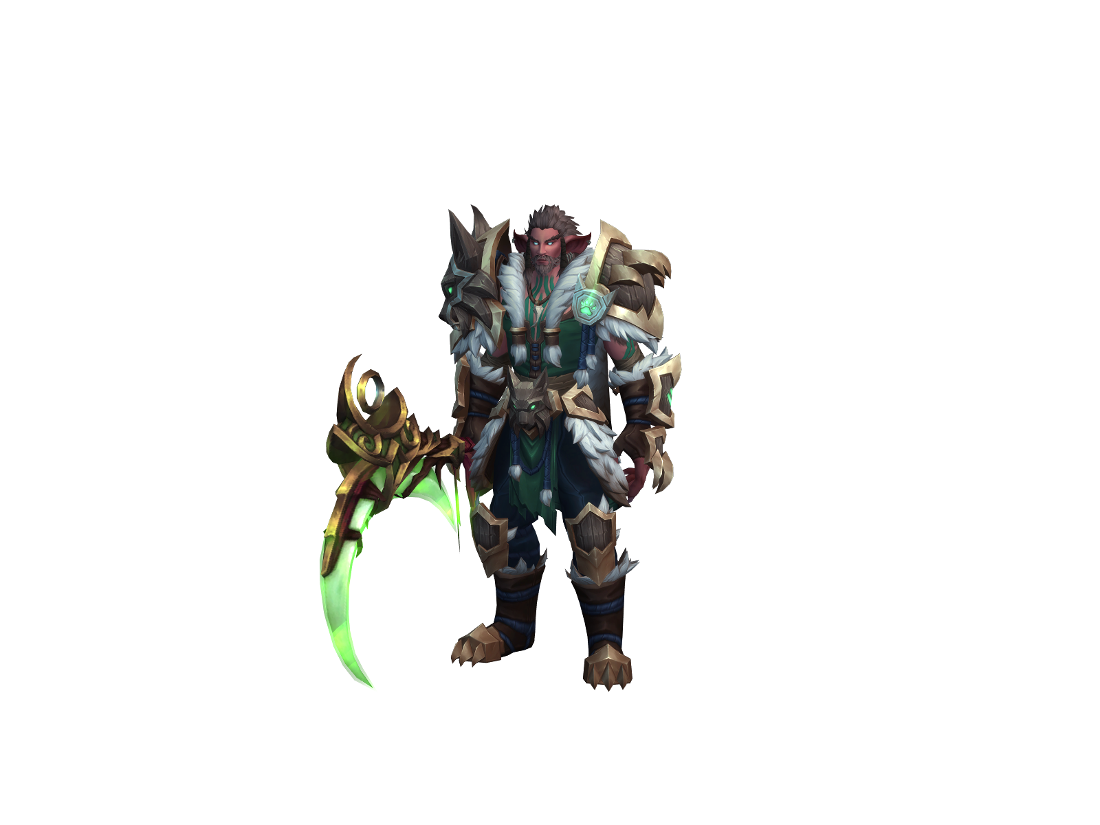 Aedral 3D character render