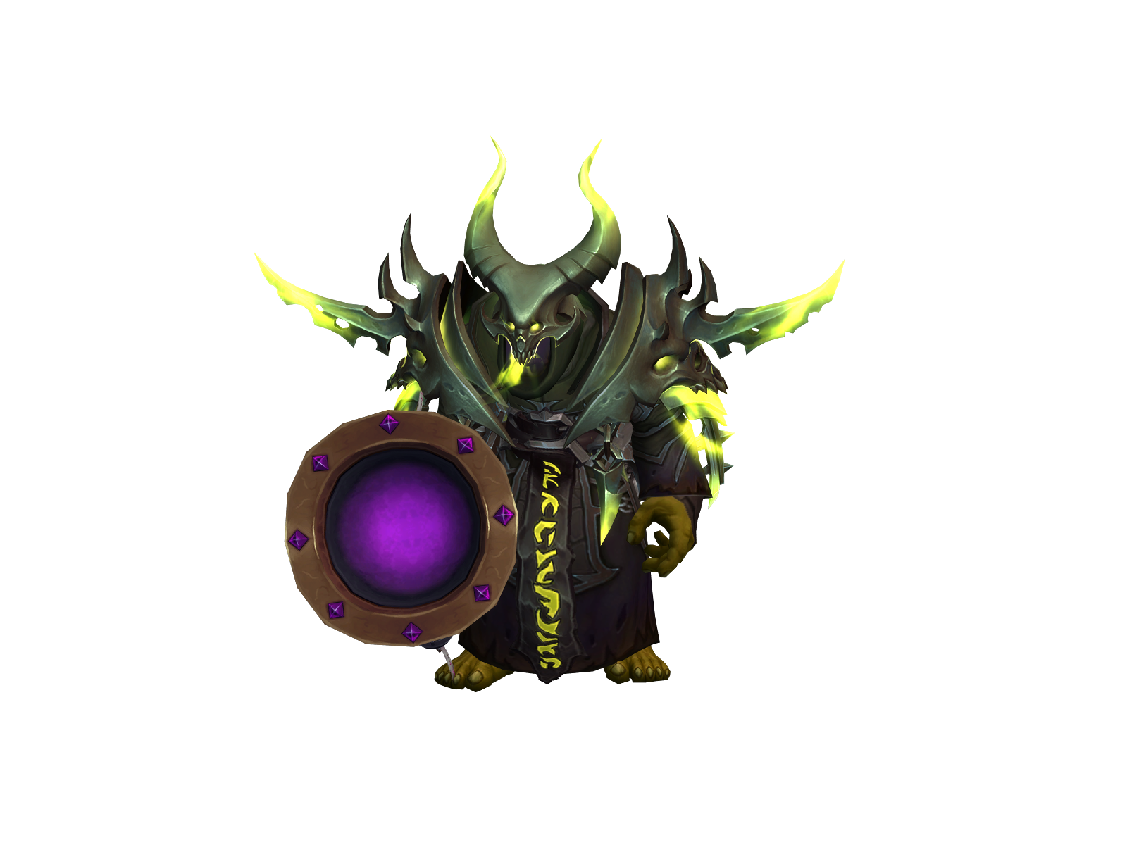 Vexael 3D character render