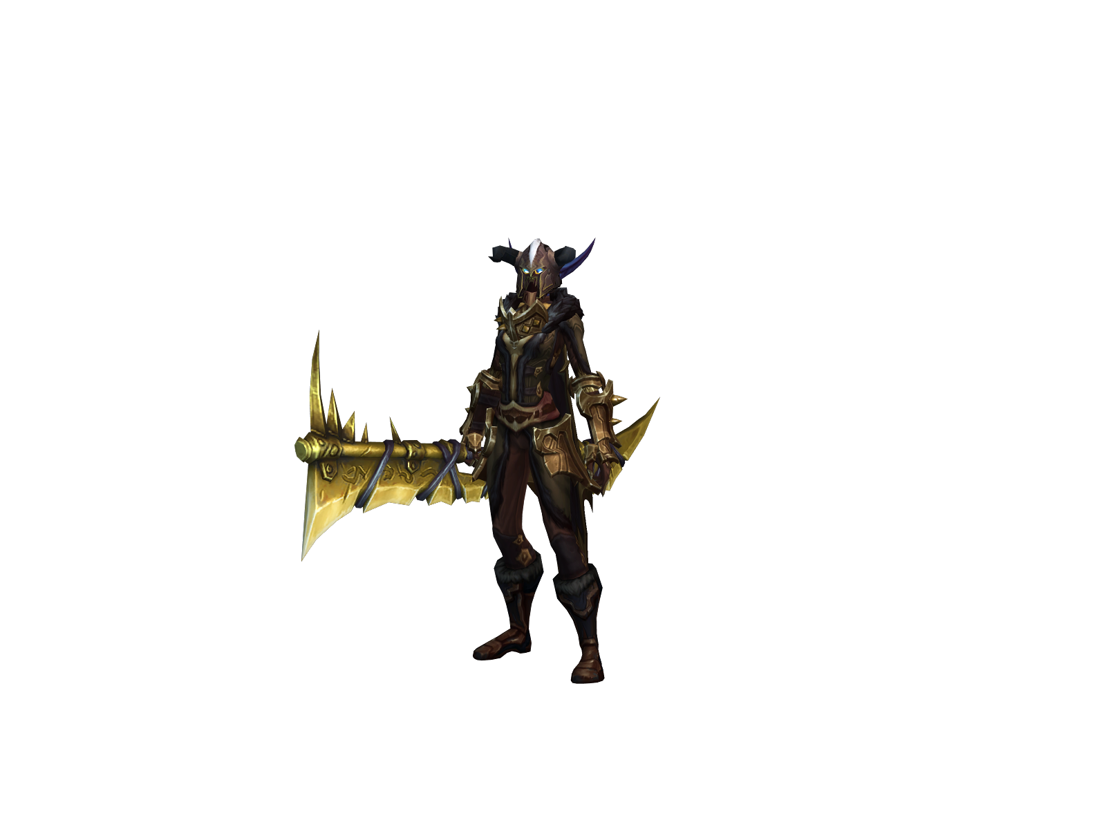 Wakú 3D character render