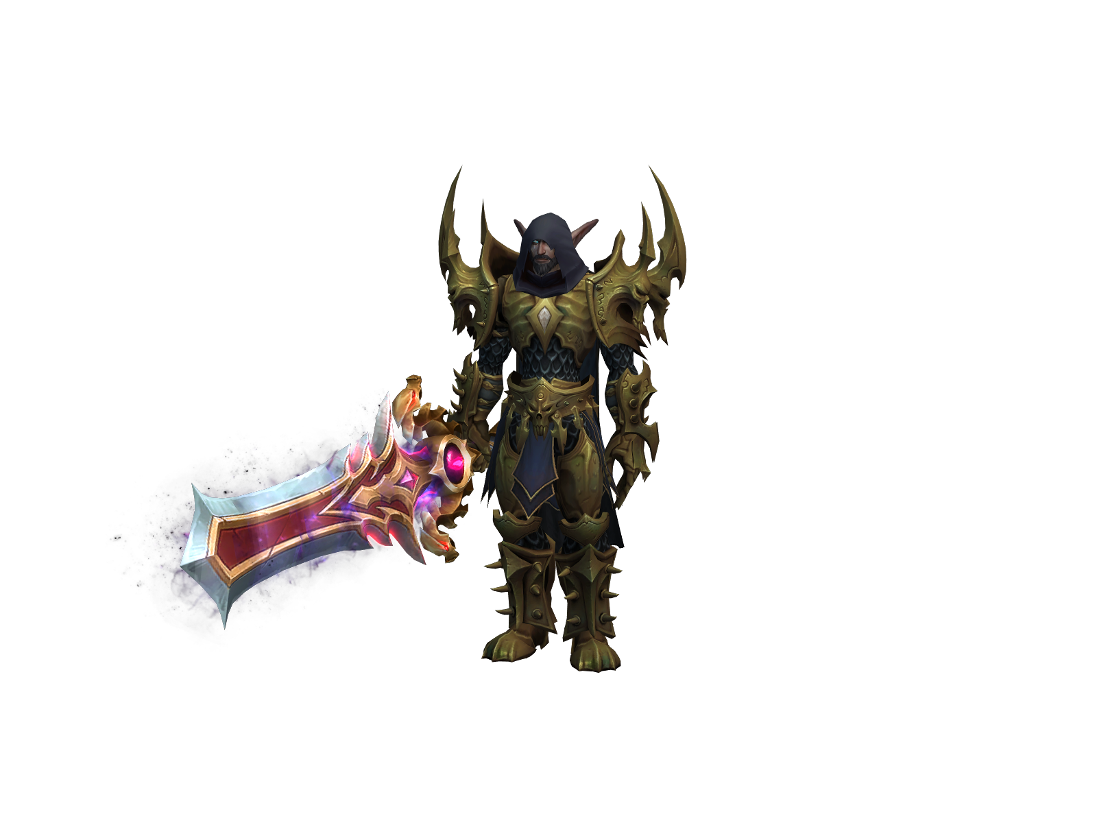Vyzerdead 3D character render