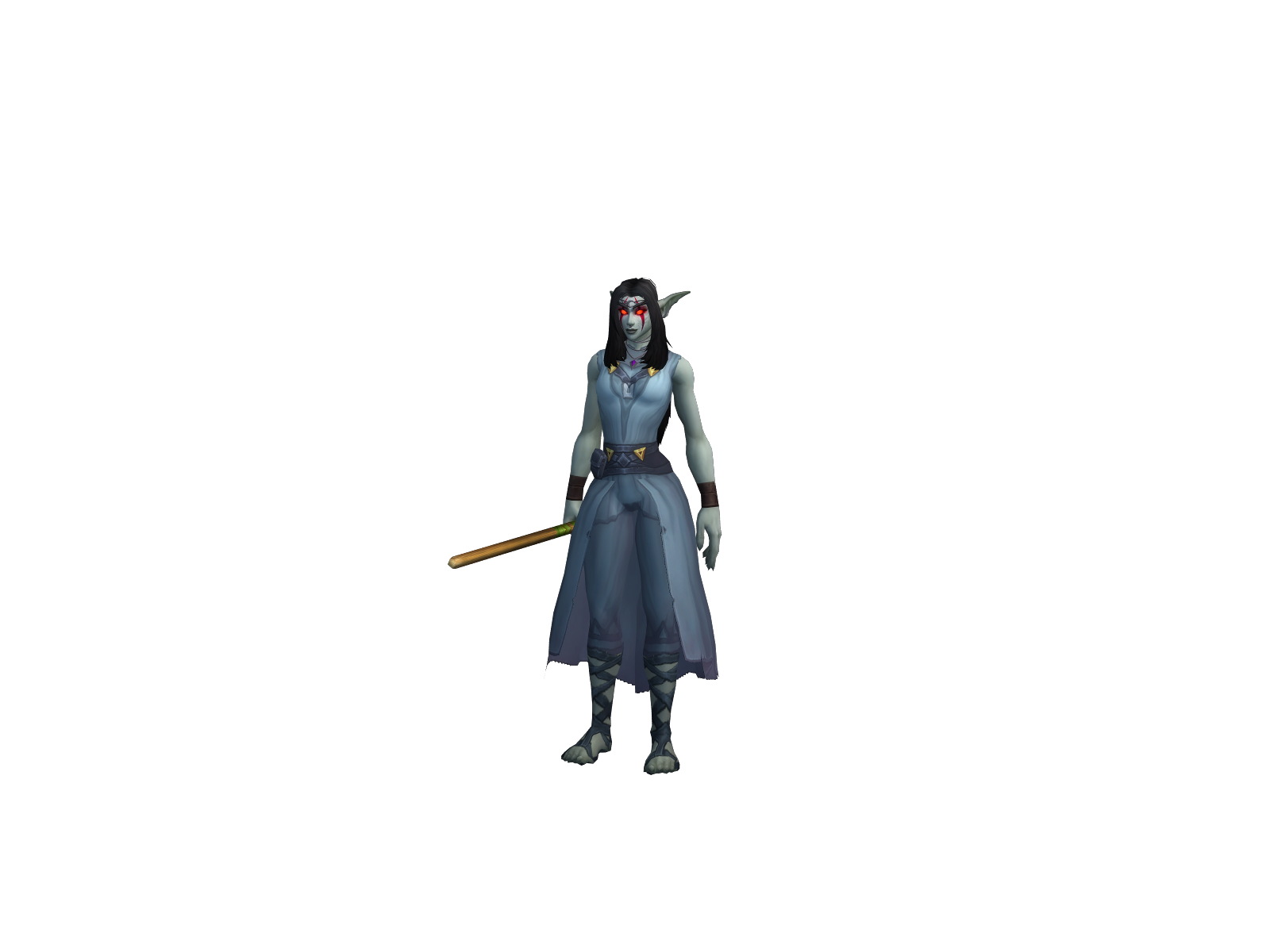 Yenelfa 3D character render
