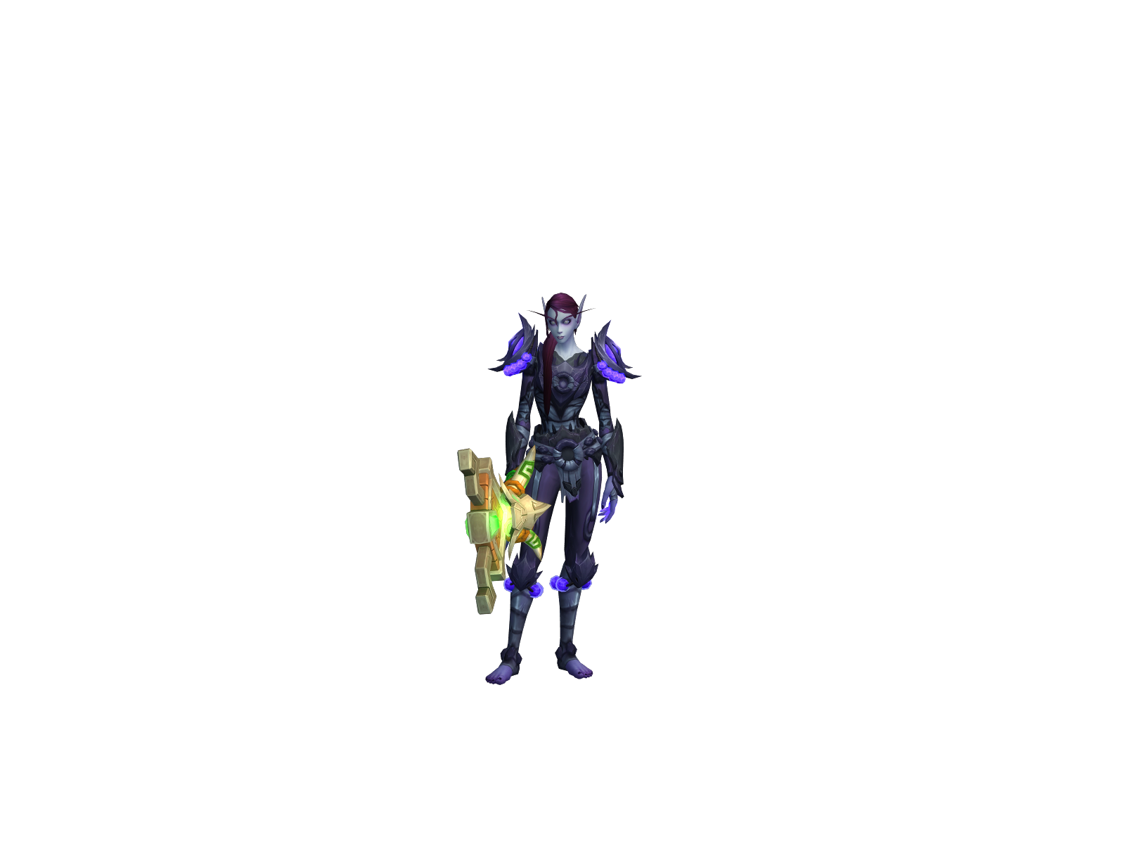 Alemonk 3D character render