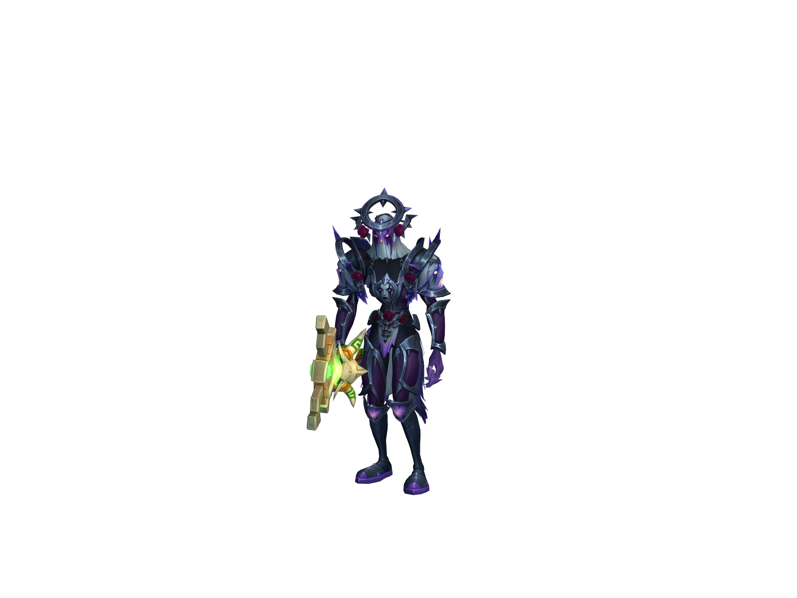 Skizoheals 3D character render
