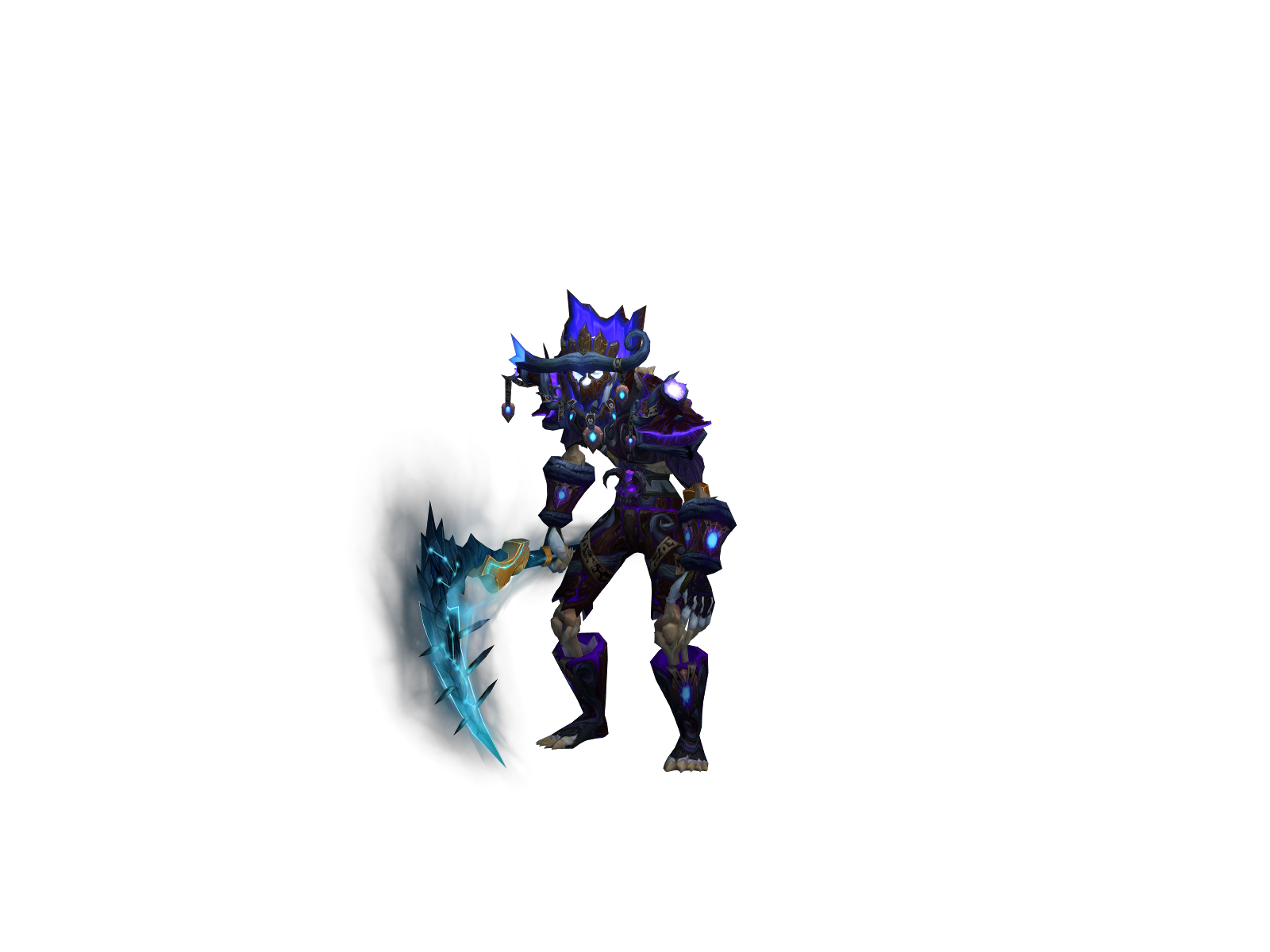 Deyabus 3D character render
