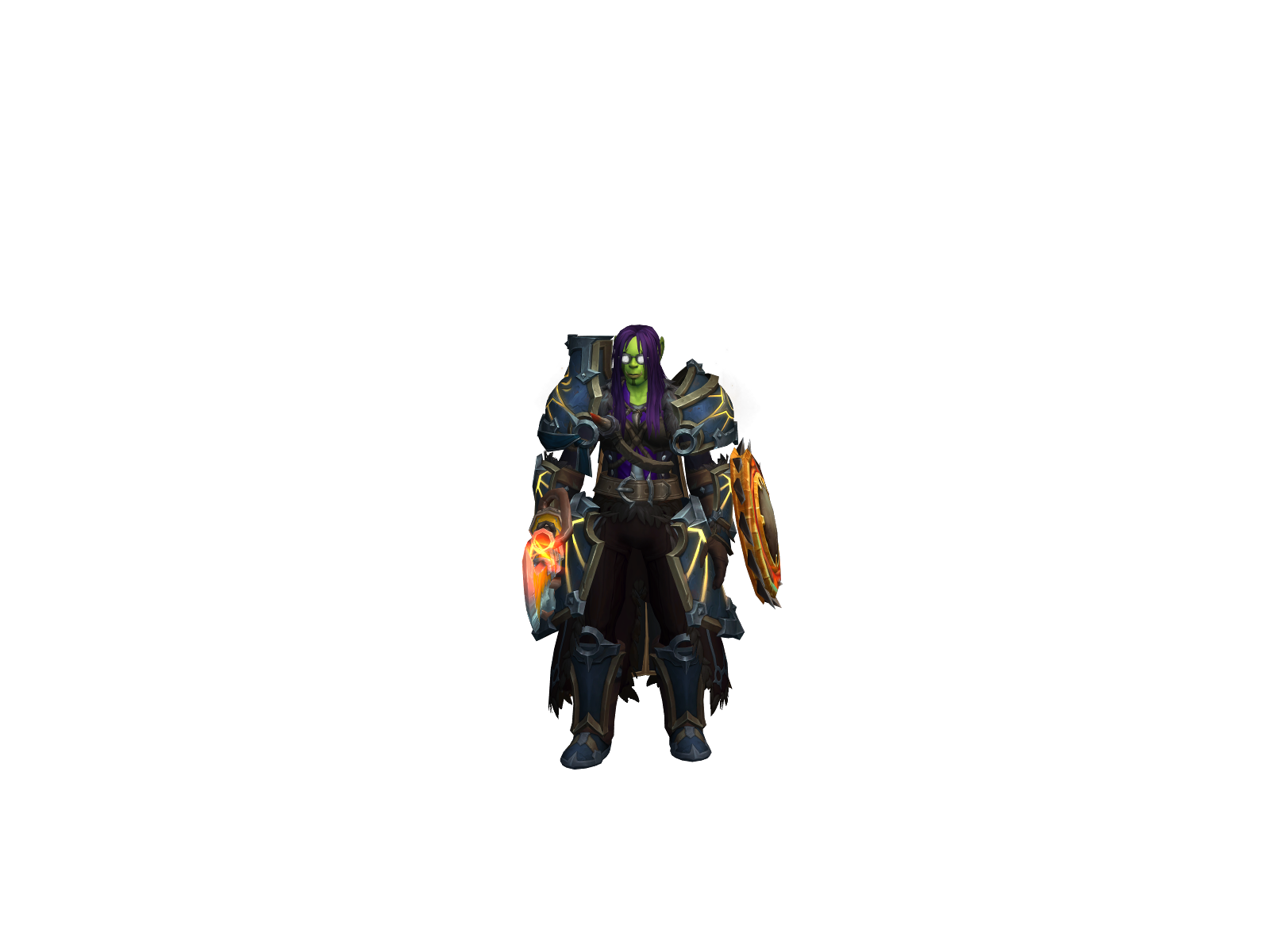 Mcgold 3D character render