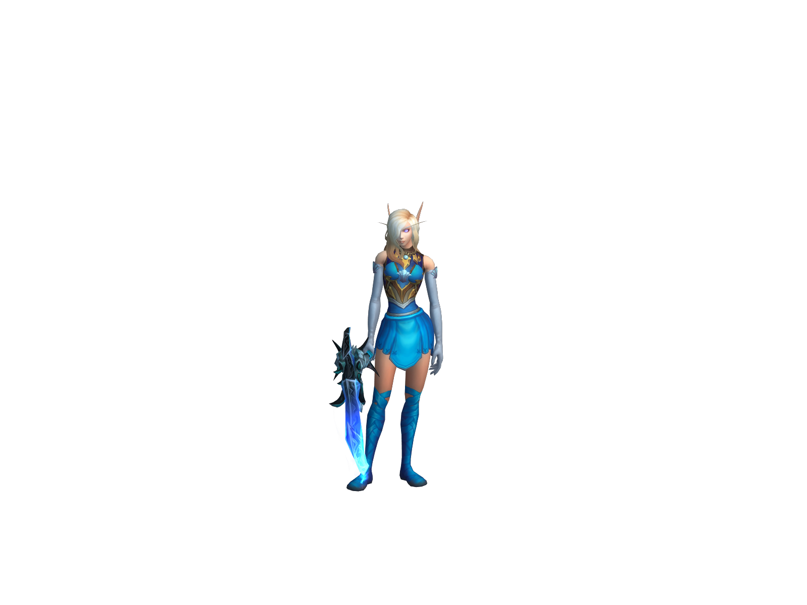 Yuuhai 3D character render