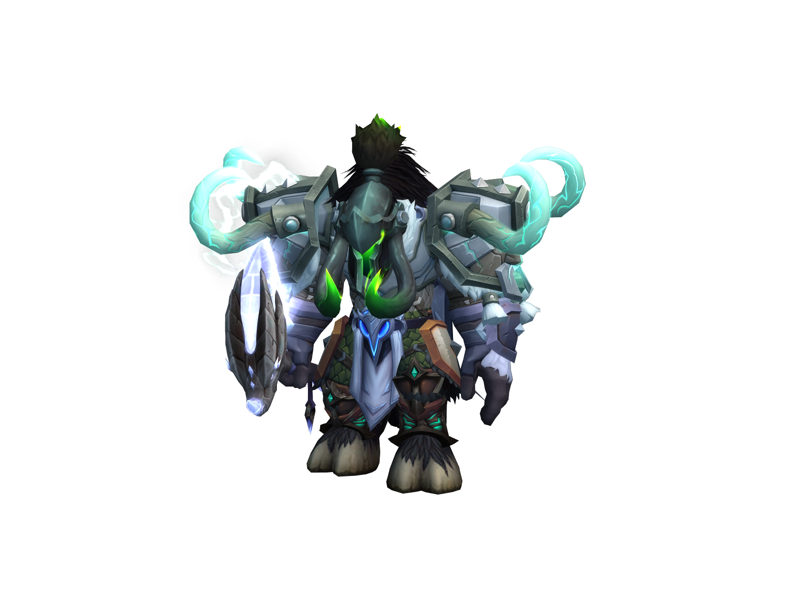 Tricepslord 3D character render