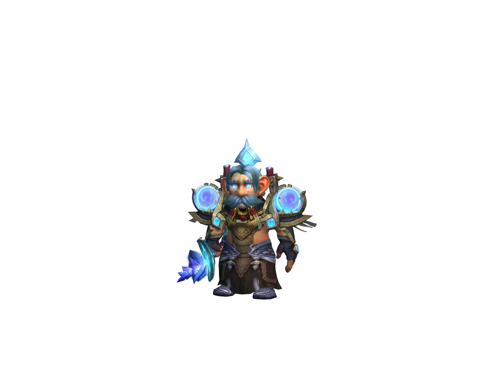 Akench 3D character render