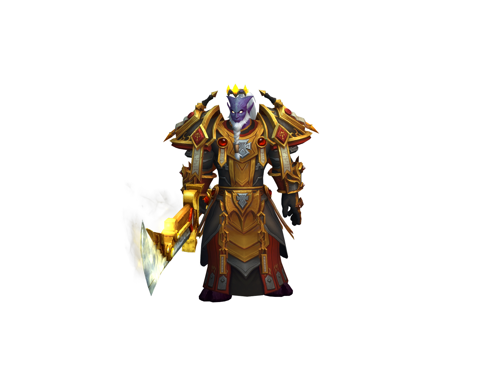 Zweihändér 3D character render