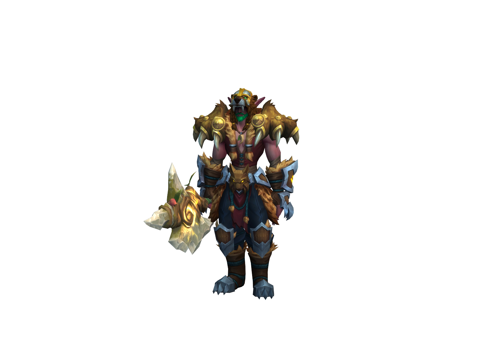 Faustho 3D character render