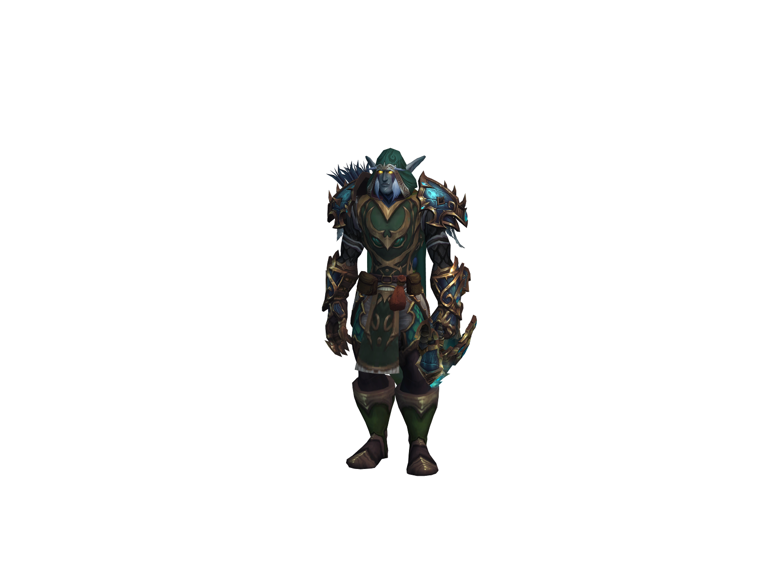 Melódico 3D character render