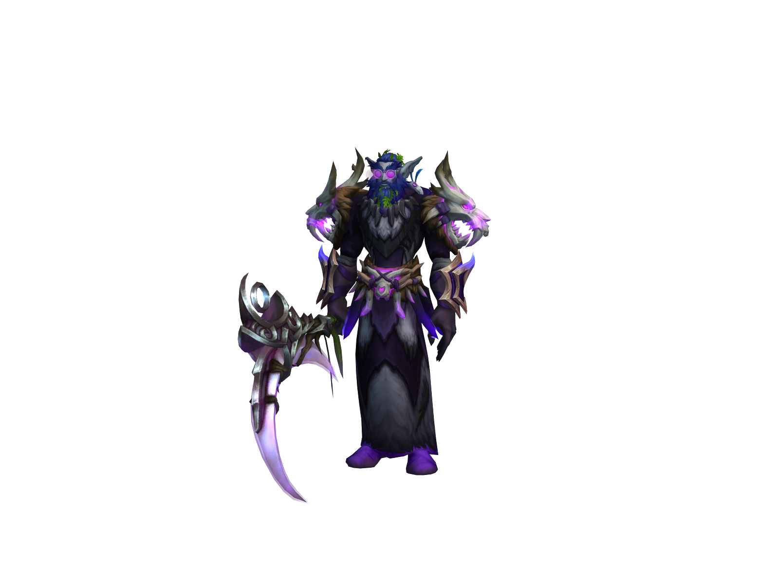 Erodan 3D character render