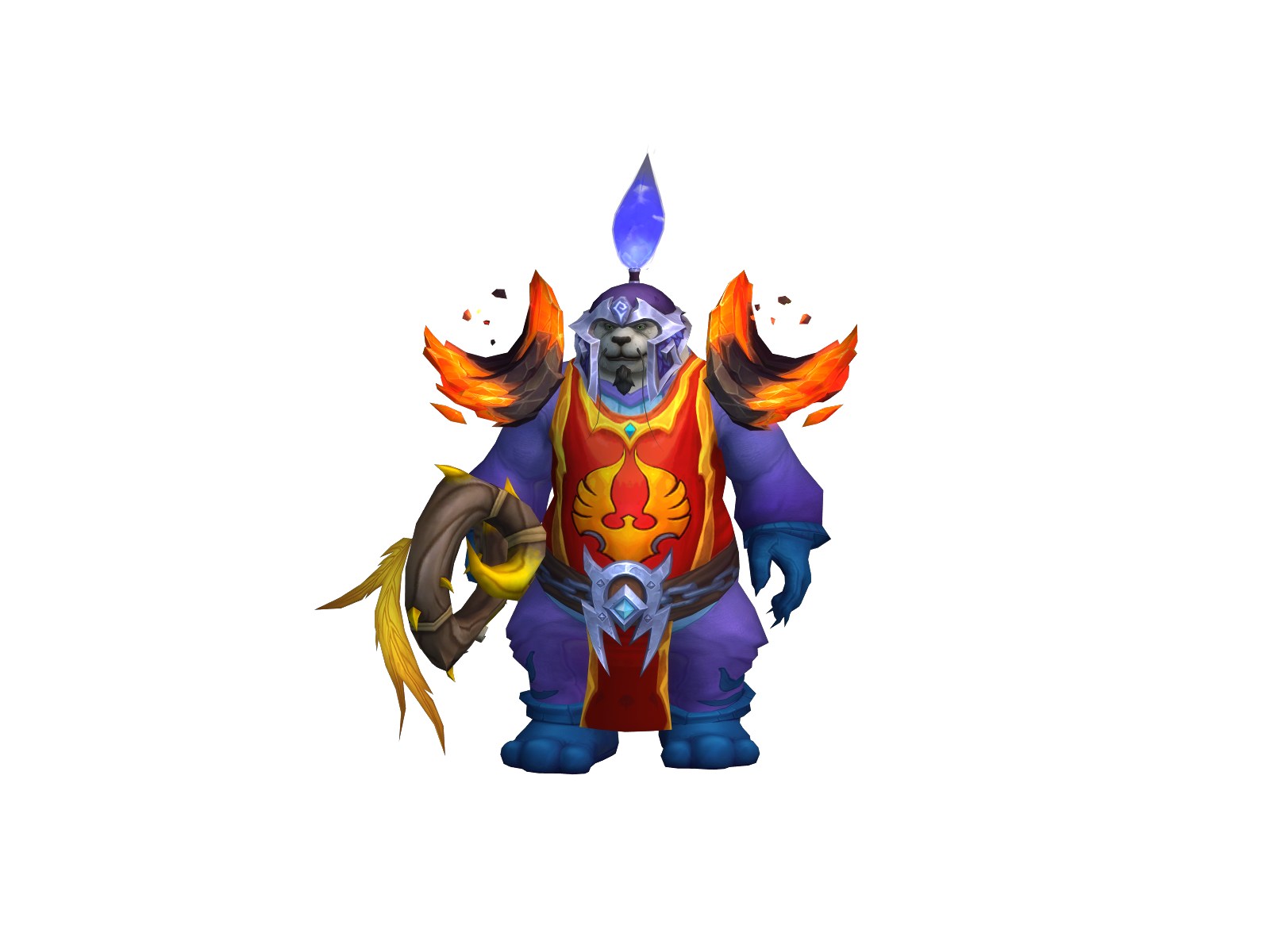 Lockenn 3D character render
