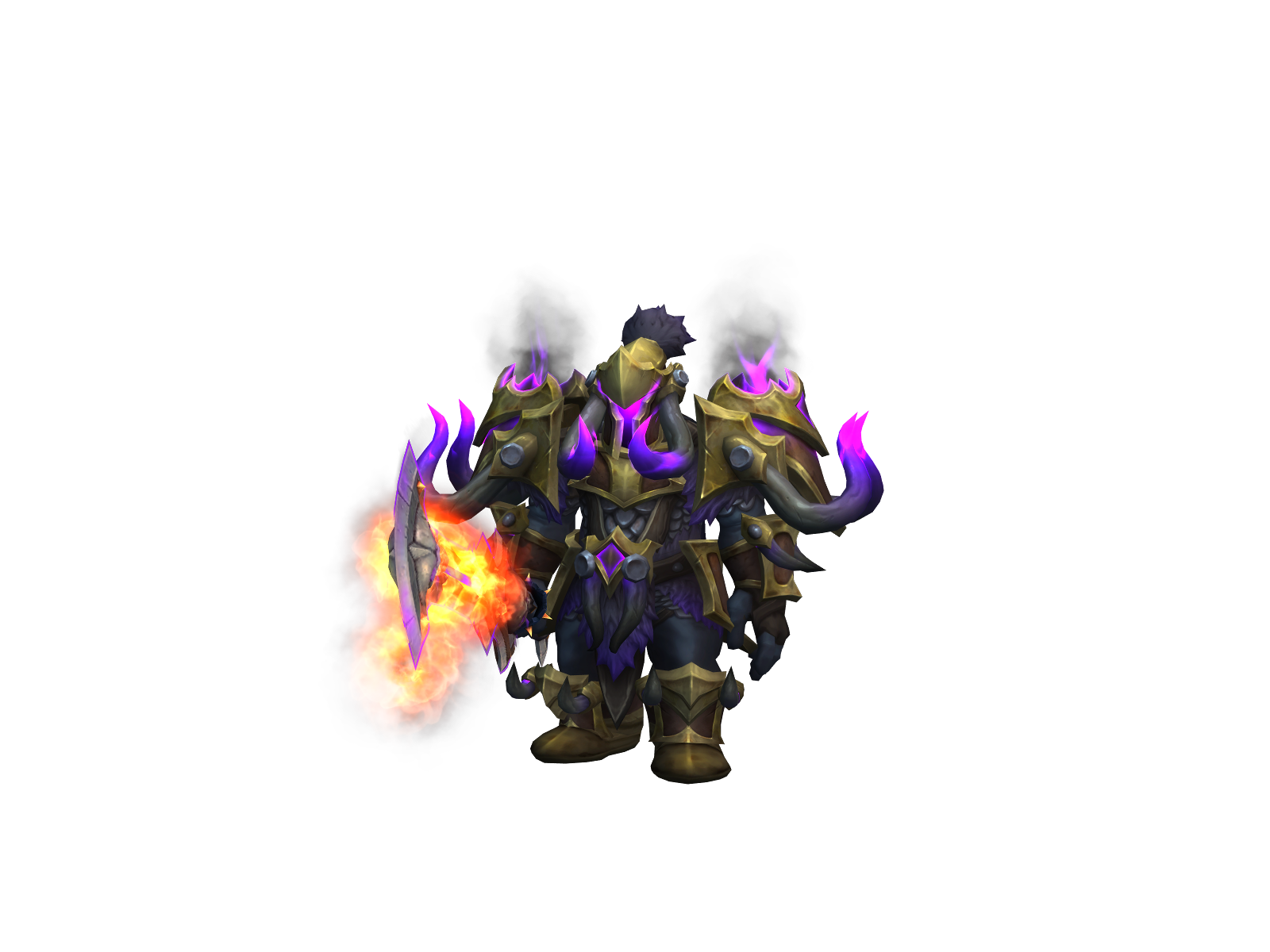 Lhíon 3D character render