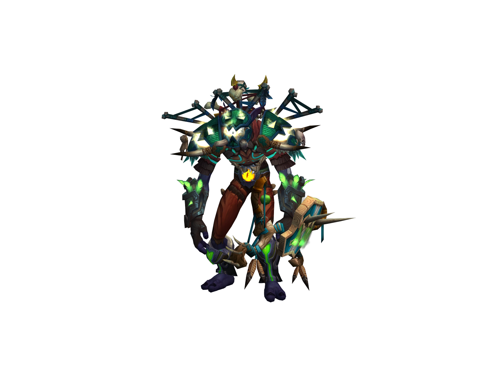 Tronguru 3D character render