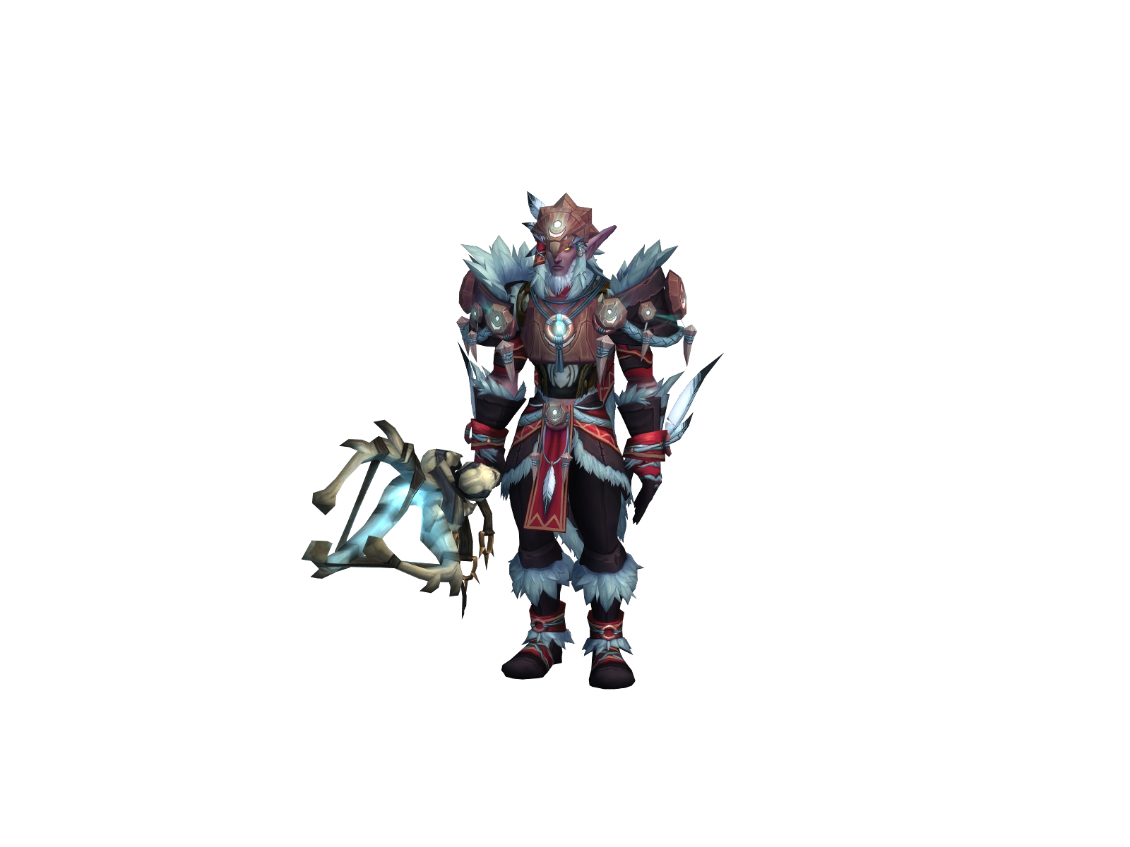 Miauuss 3D character render