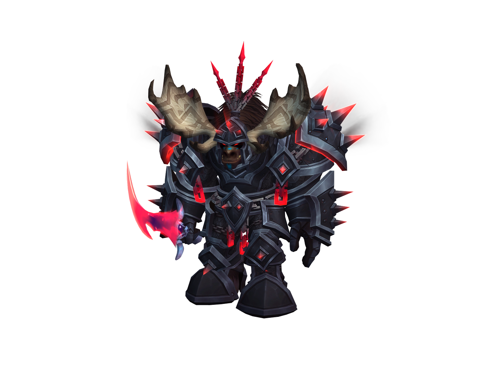 Ikzael 3D character render