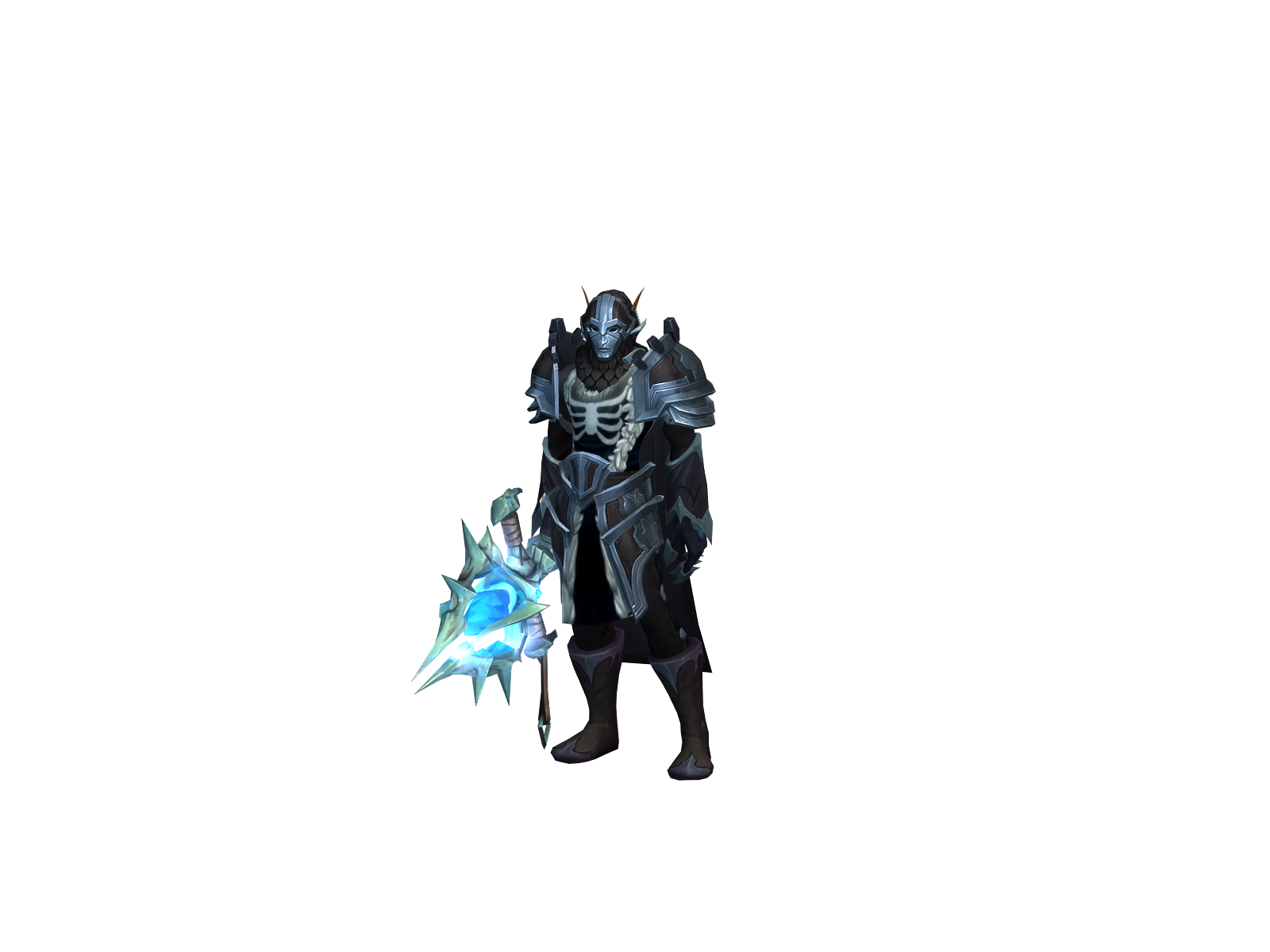 Rivothrill 3D character render