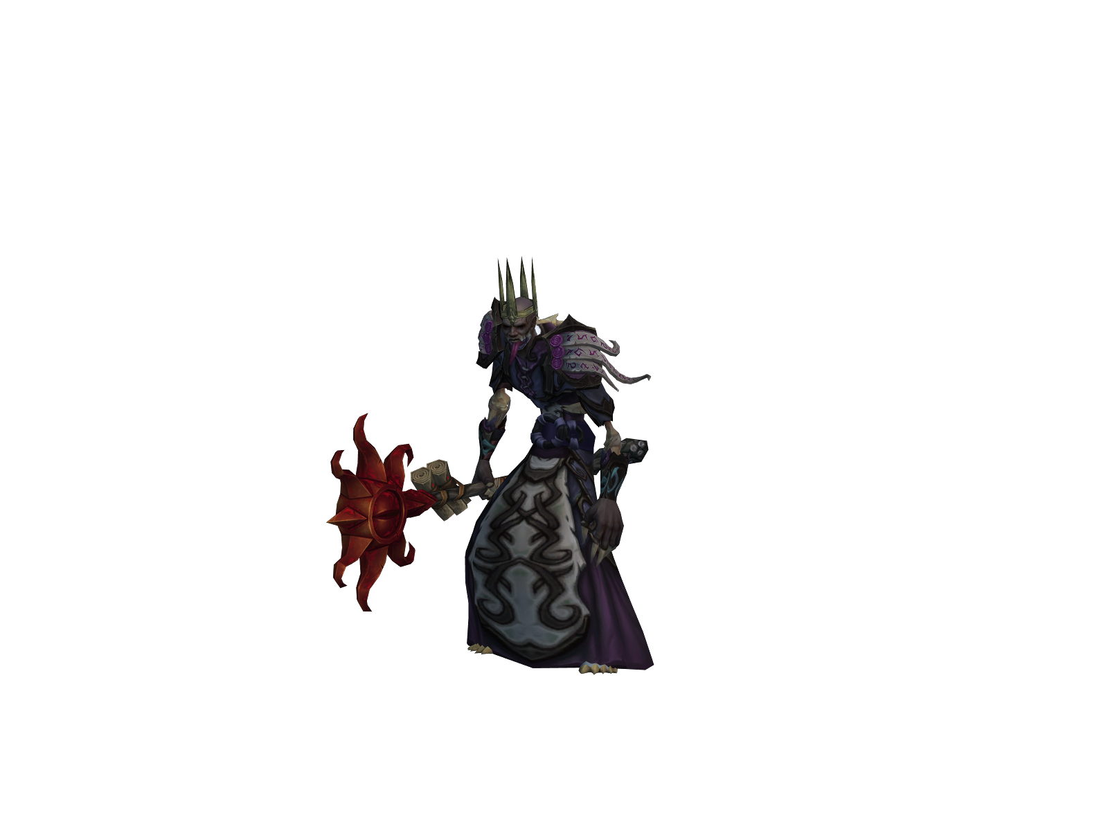 Hástür 3D character render