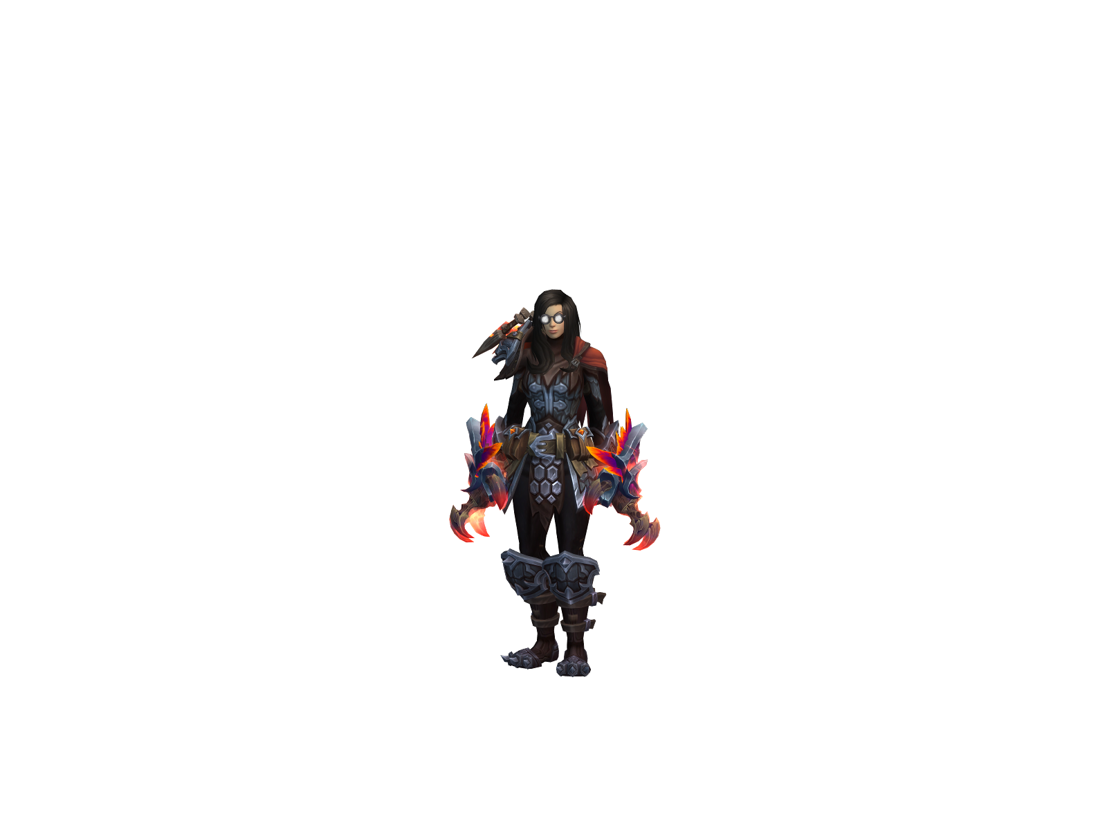 Moonbast 3D character render