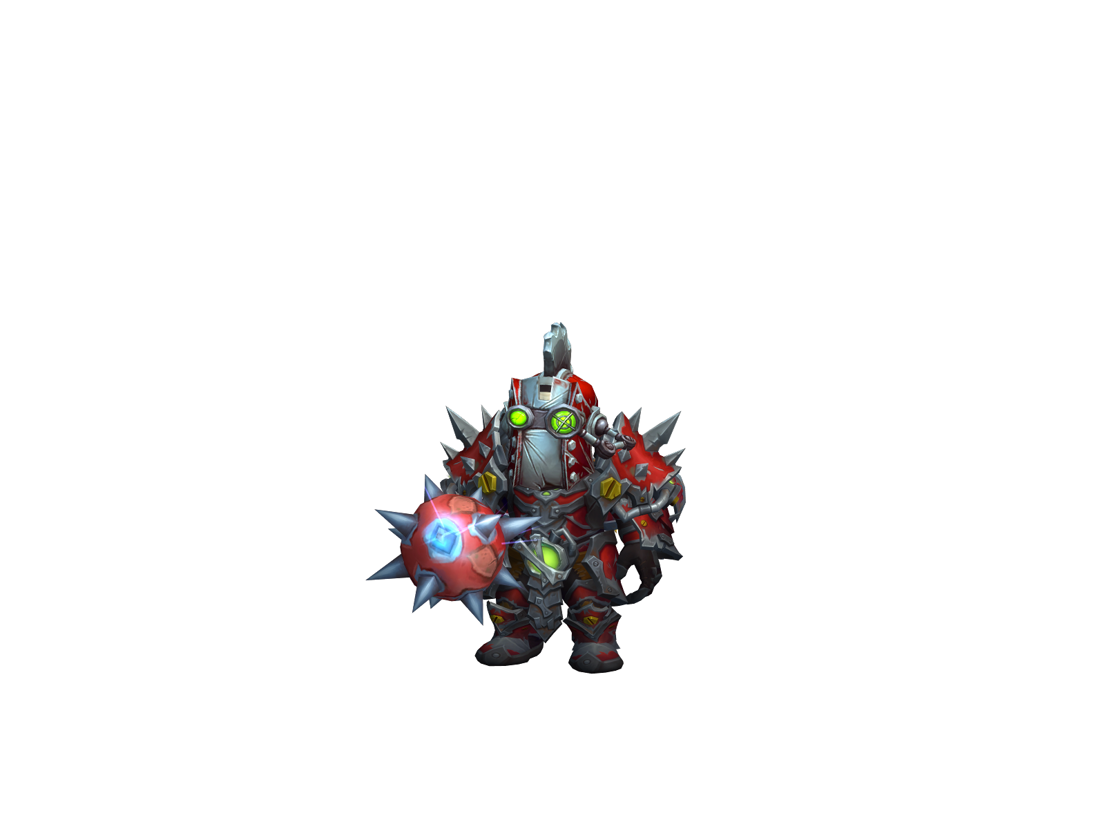 Troika 3D character render