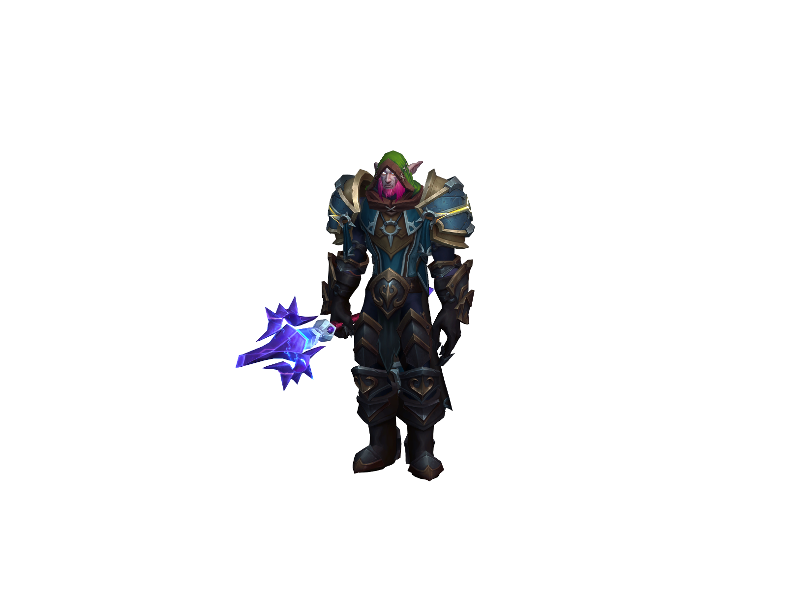Piojopanda 3D character render