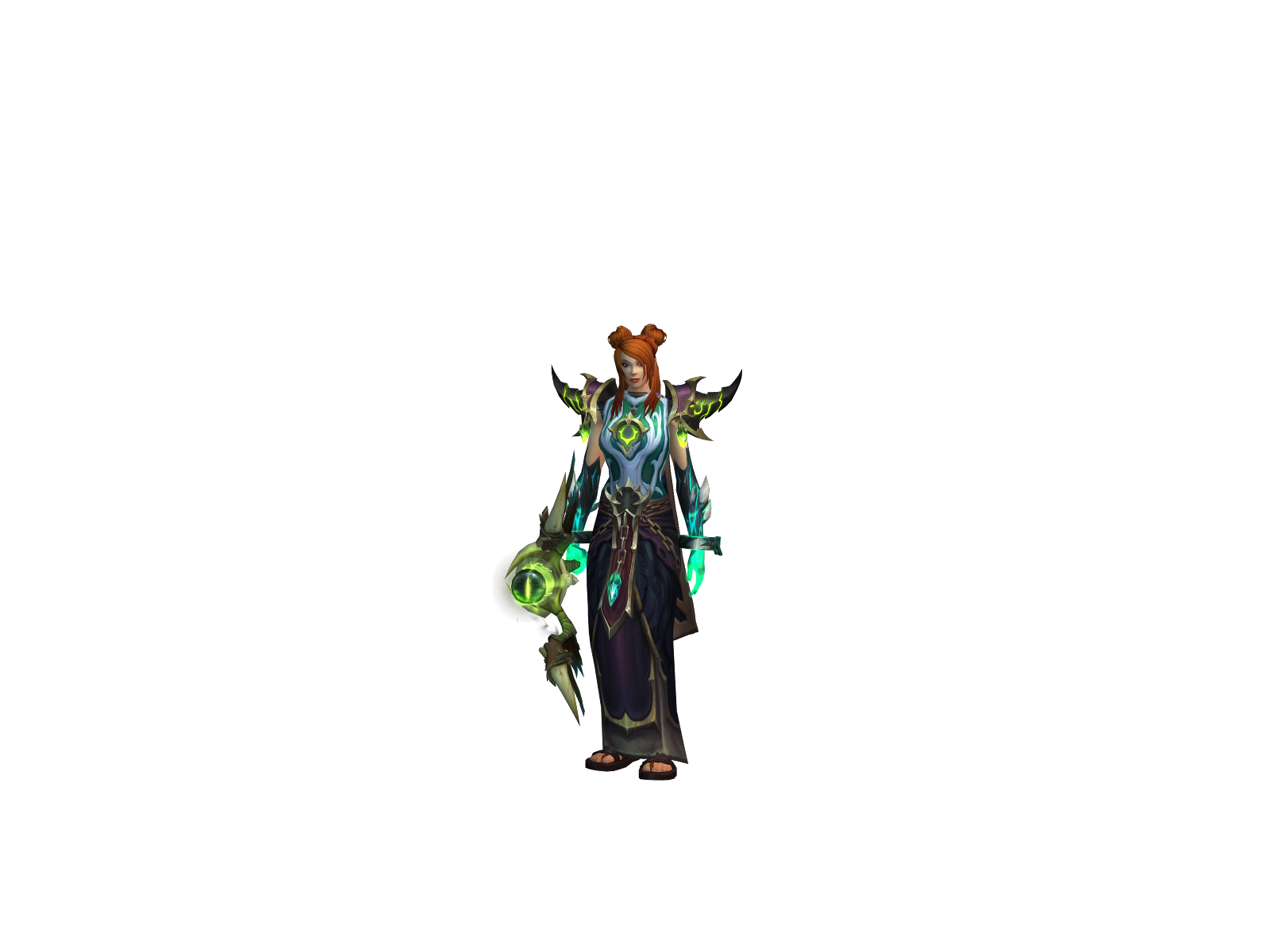 Mariecurry 3D character render