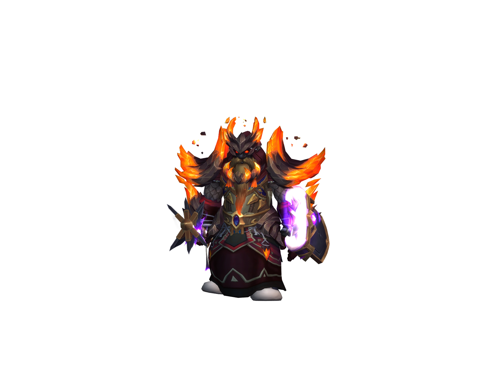 Shamanator 3D character render