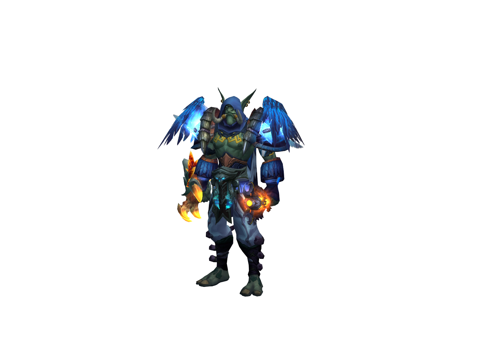 Rentho 3D character render