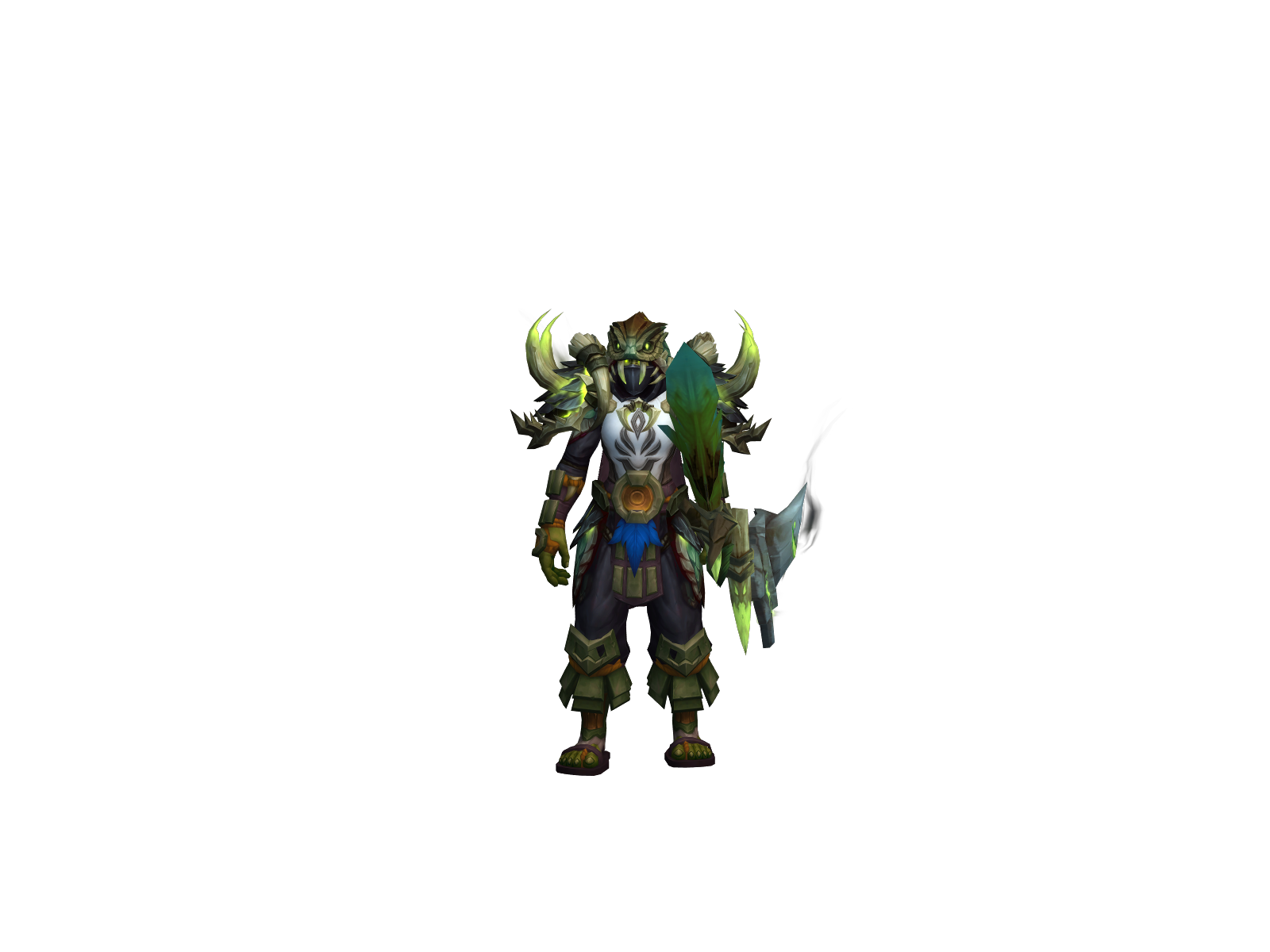 Tlucelatanga 3D character render