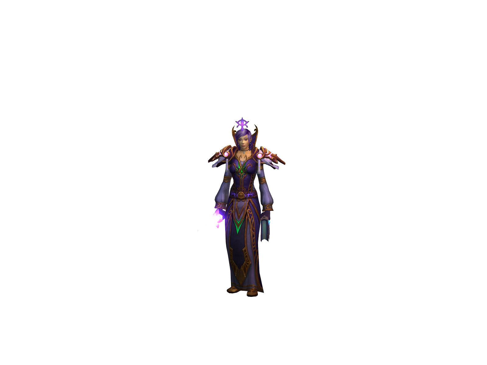 Claudyne 3D character render